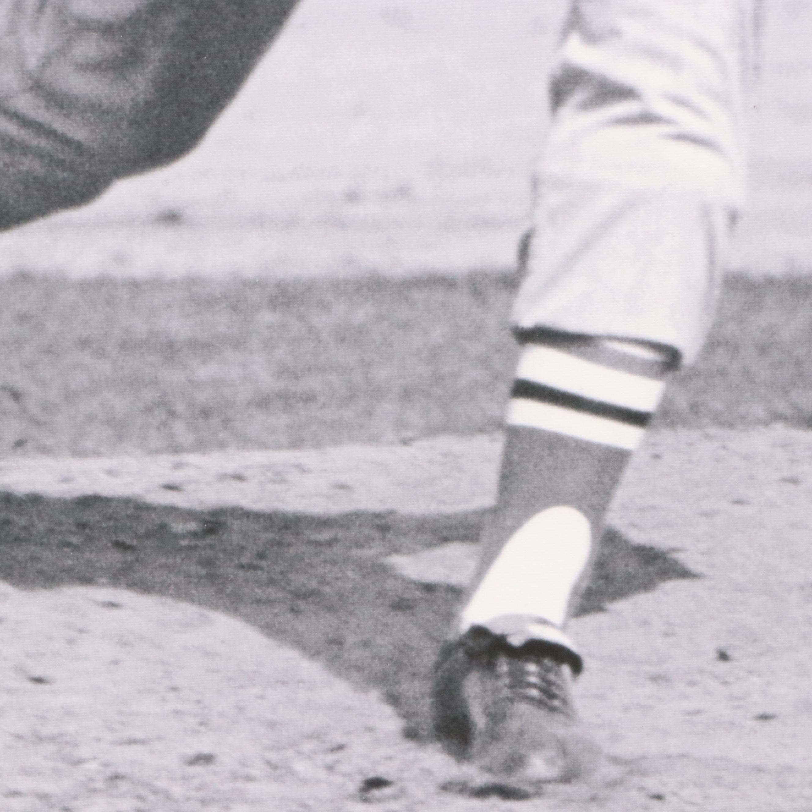 Bob Gibson Signed Rawlings Official Baseball & St. Louis Cardinals Canvas Print