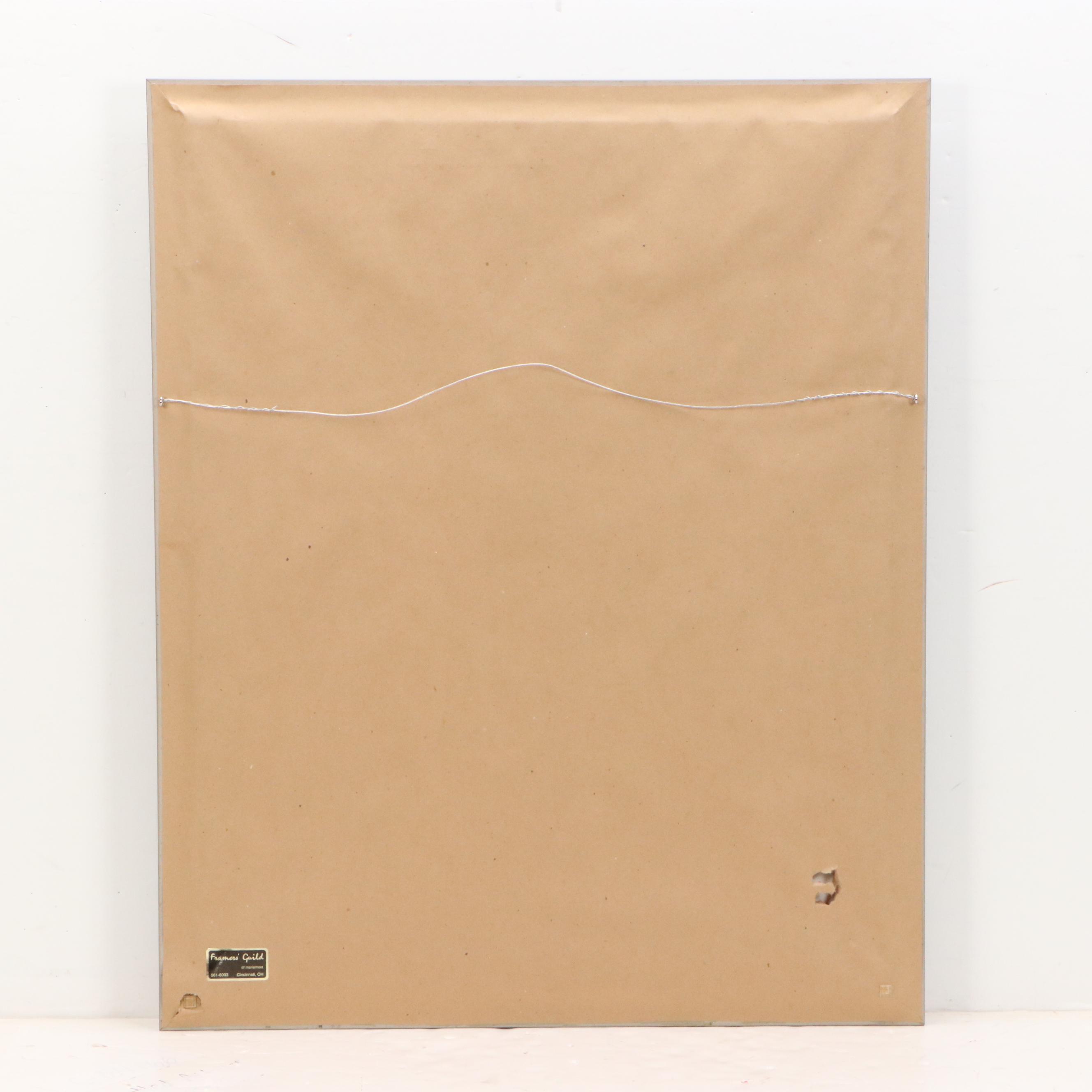 Bob Gibson Signed Rawlings Official Baseball & St. Louis Cardinals Canvas Print