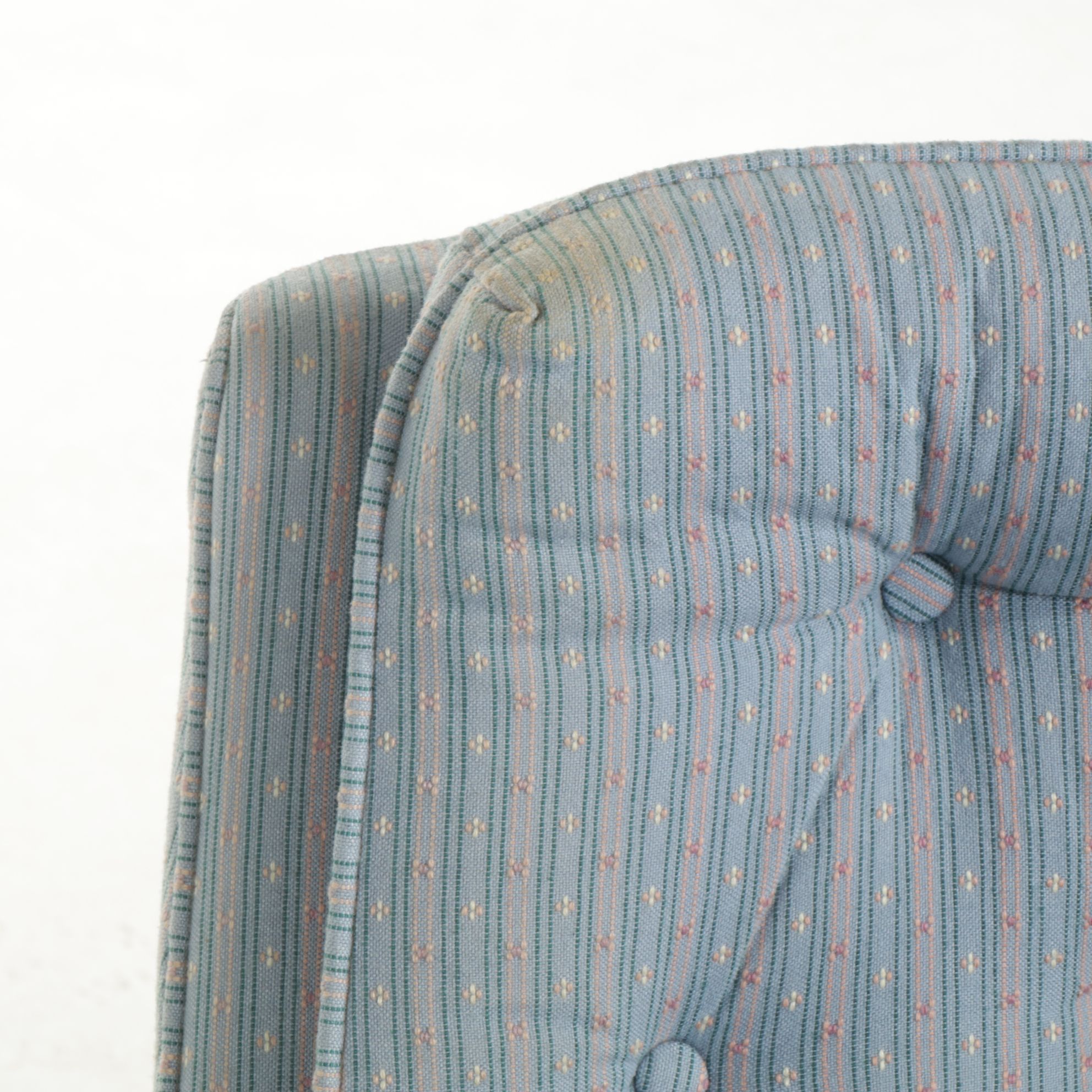 King Hickory "Palmer House" Upholstered Armchair and Swivel Chair