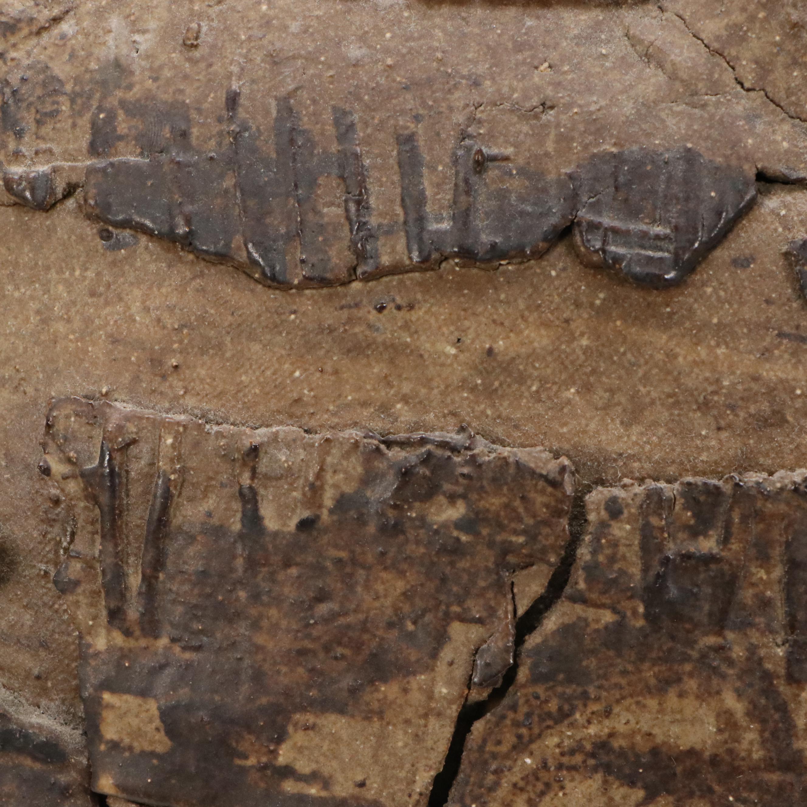 Glazed Ceramic Wheel Thrown and Slab Bulbous Vase