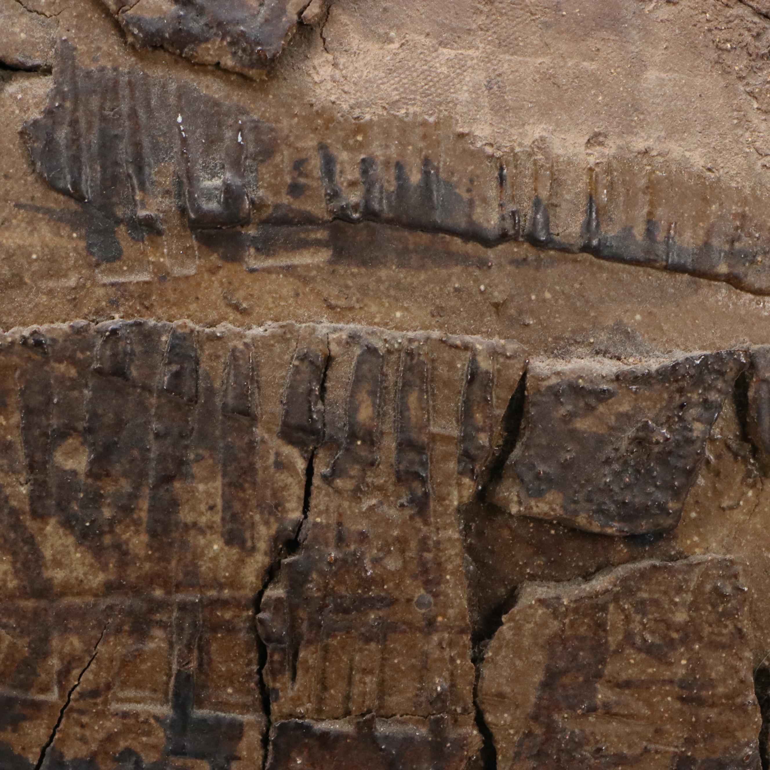 Glazed Ceramic Wheel Thrown and Slab Bulbous Vase