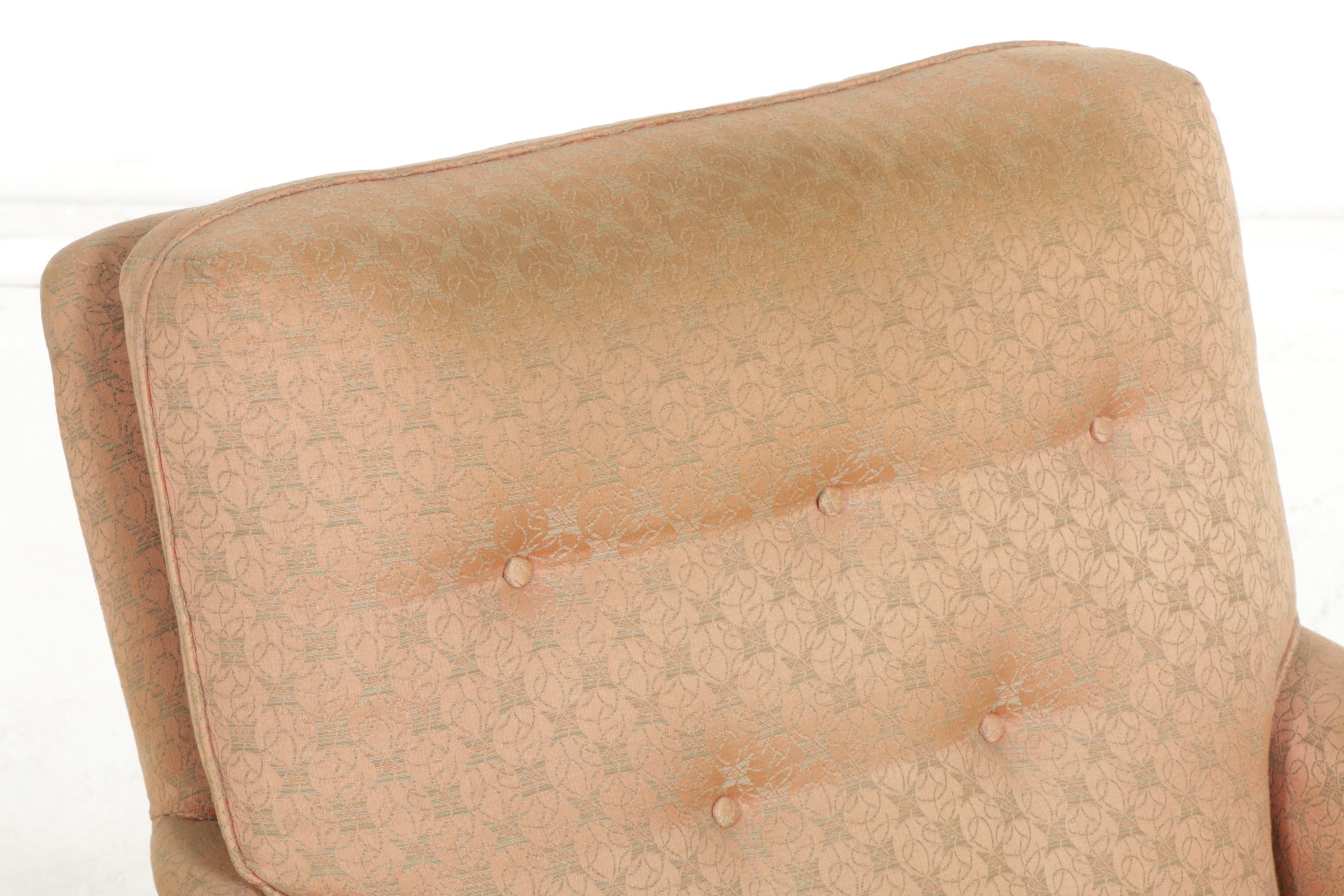 French Provincial Upholstered Side Chair, Late 20th Century