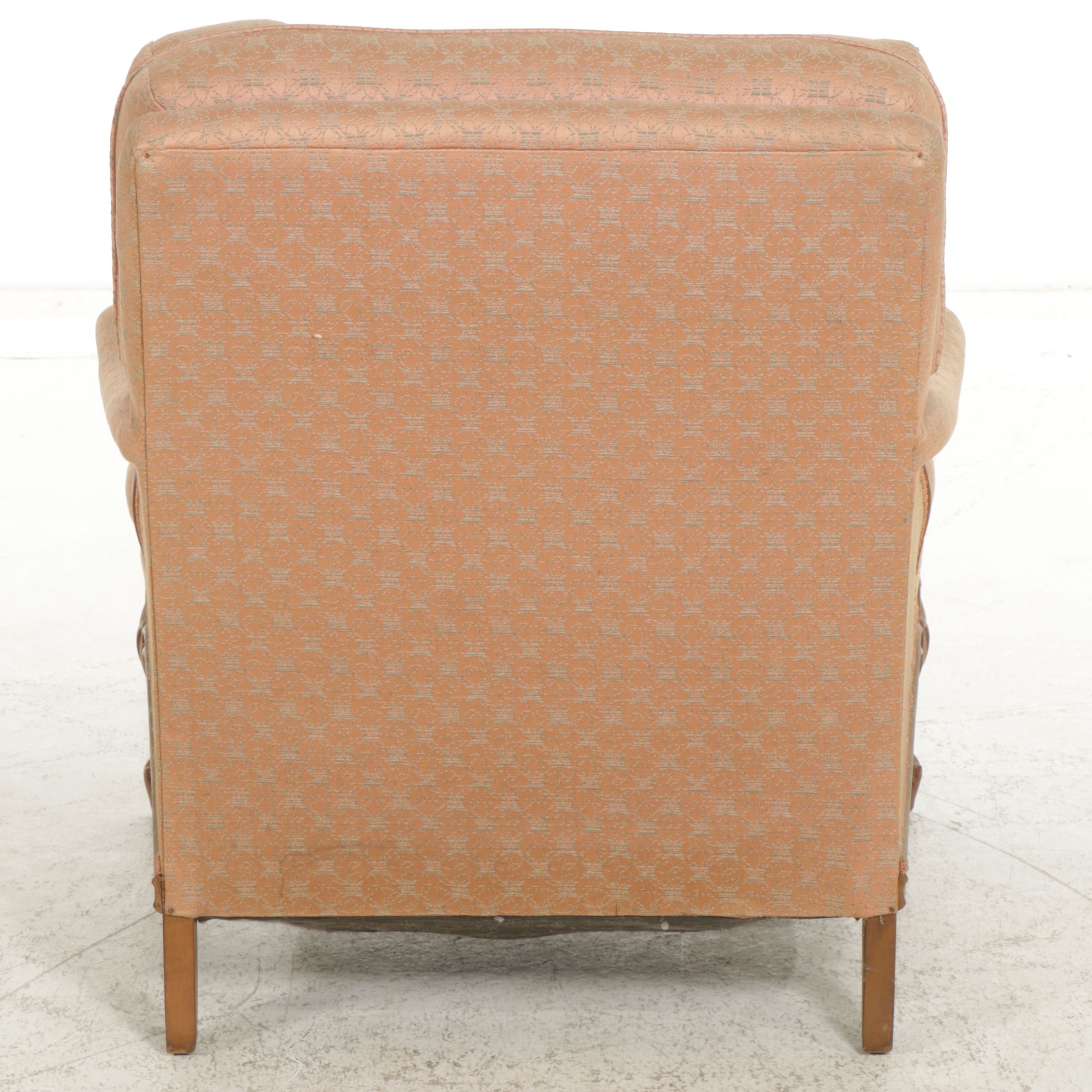 French Provincial Upholstered Side Chair, Late 20th Century