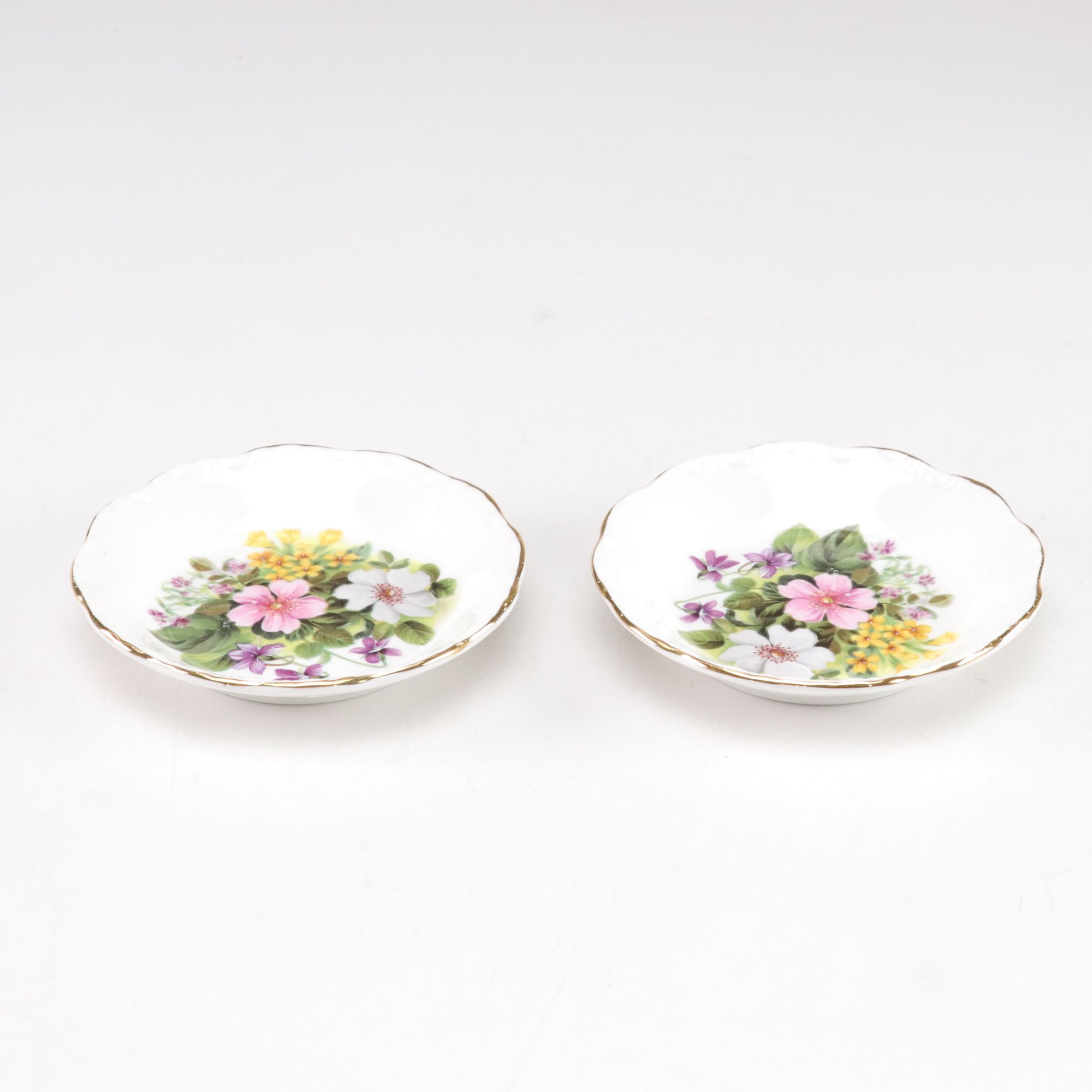 Teacups, Demitasse Cups, Saucers & Other Porcelain Tableware