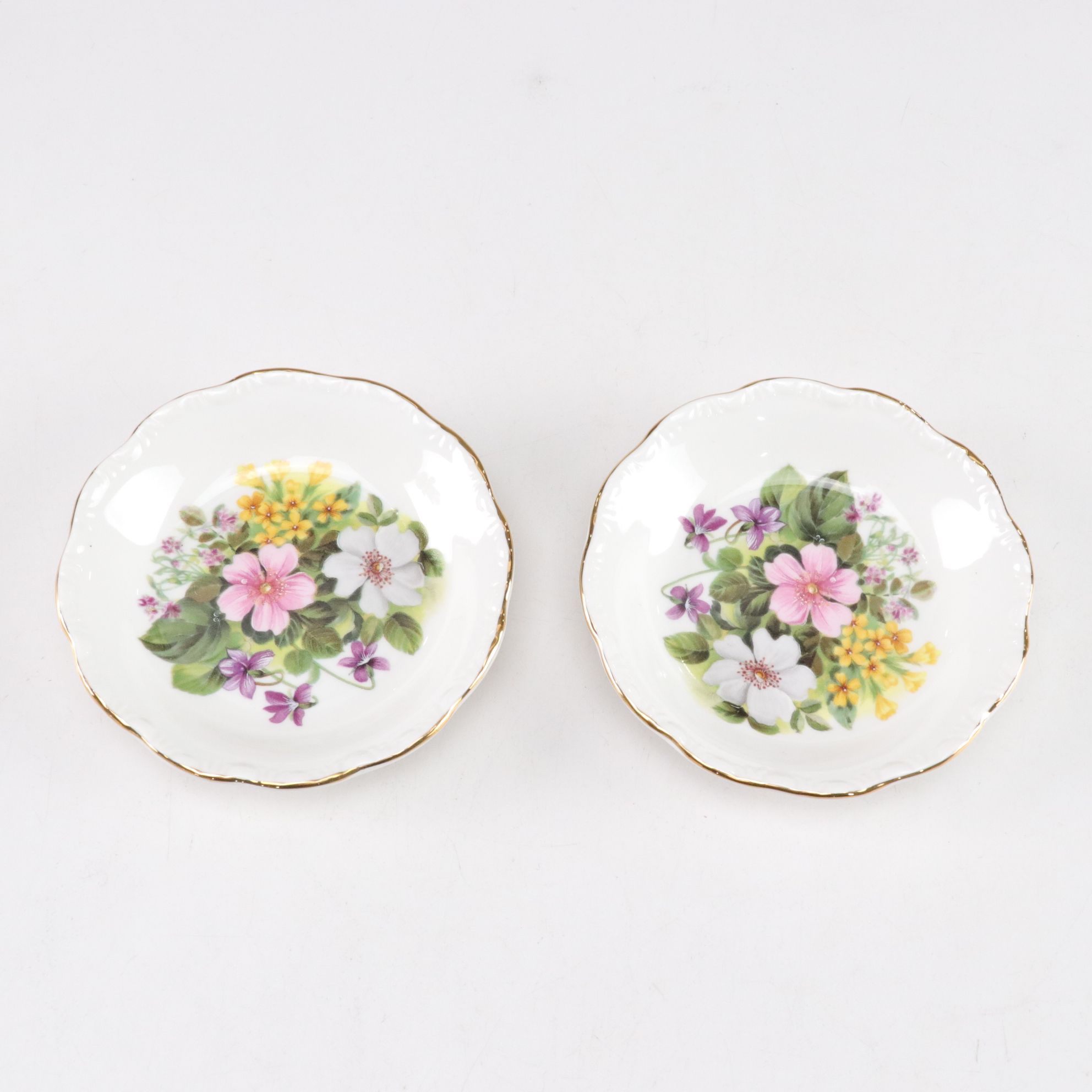 Teacups, Demitasse Cups, Saucers & Other Porcelain Tableware