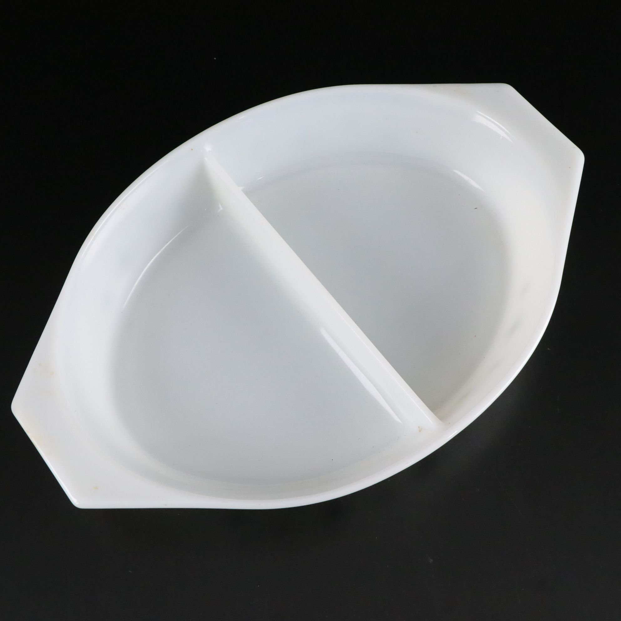 Pyrex "Black Star Atomic" Divided Casserole, Anchor Hocking "Candle Glow" & More