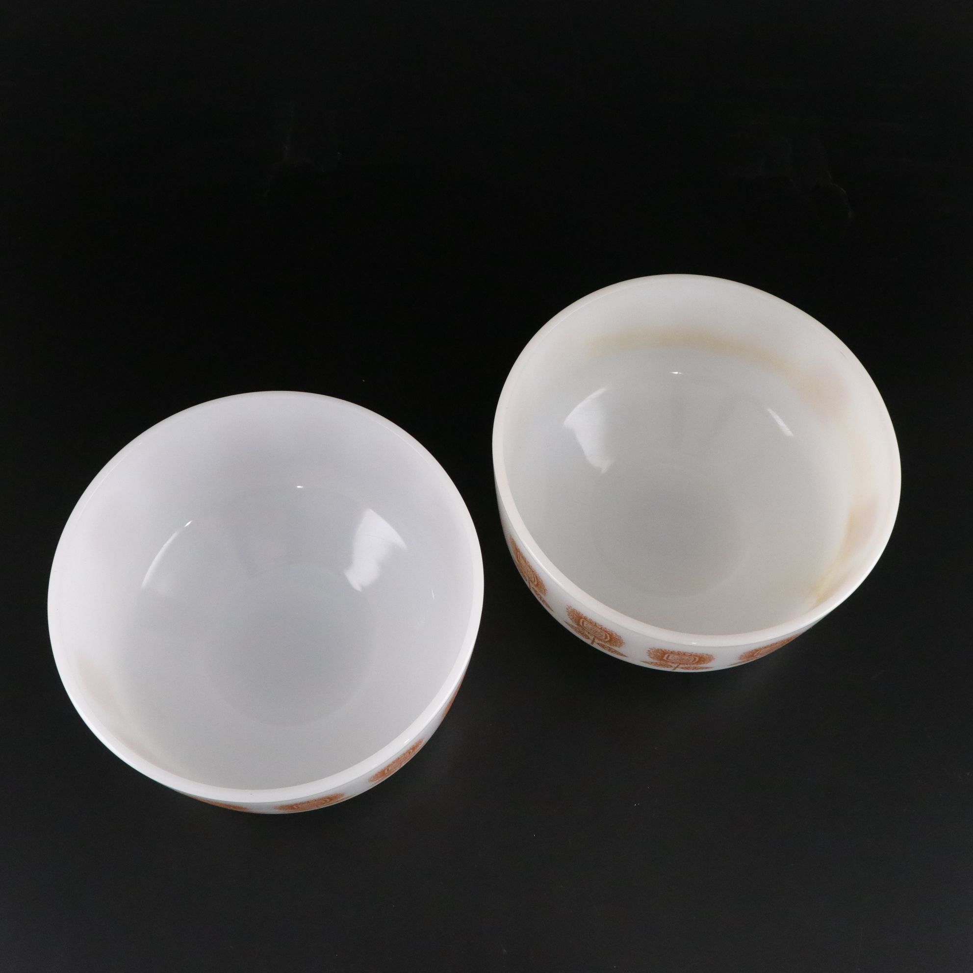 Pyrex "Black Star Atomic" Divided Casserole, Anchor Hocking "Candle Glow" & More