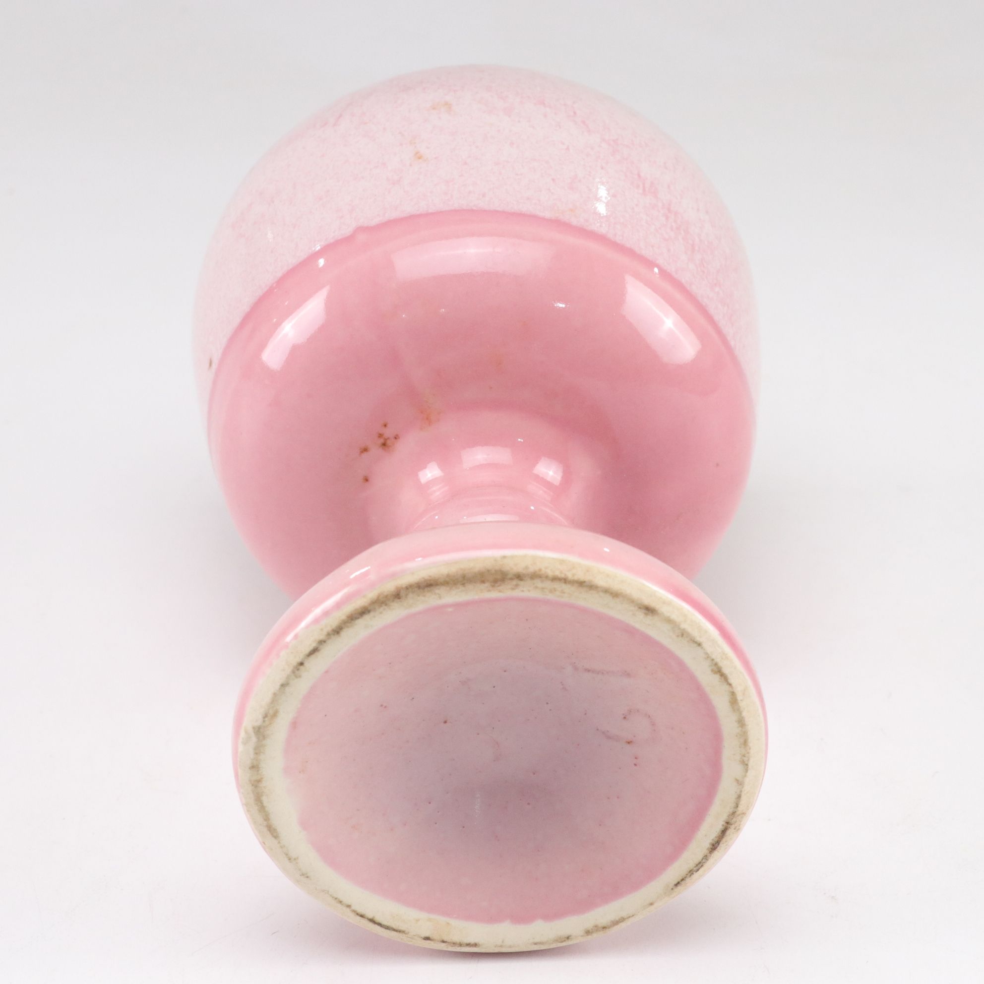 Mid Century Modern Pink Ceramic Planters