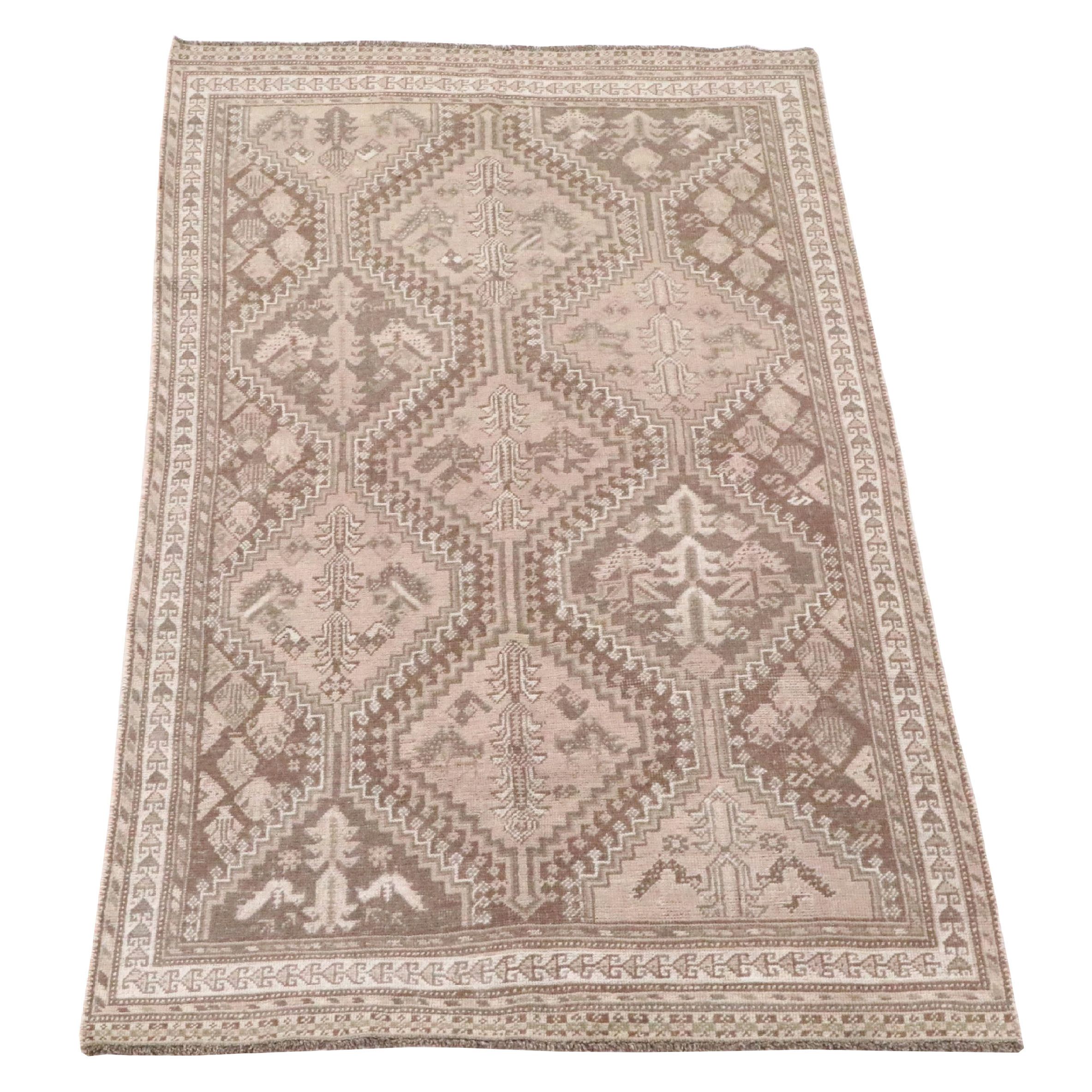 4'10 x 8'8 Hand-Knotted Persian Yalameh Area Rug