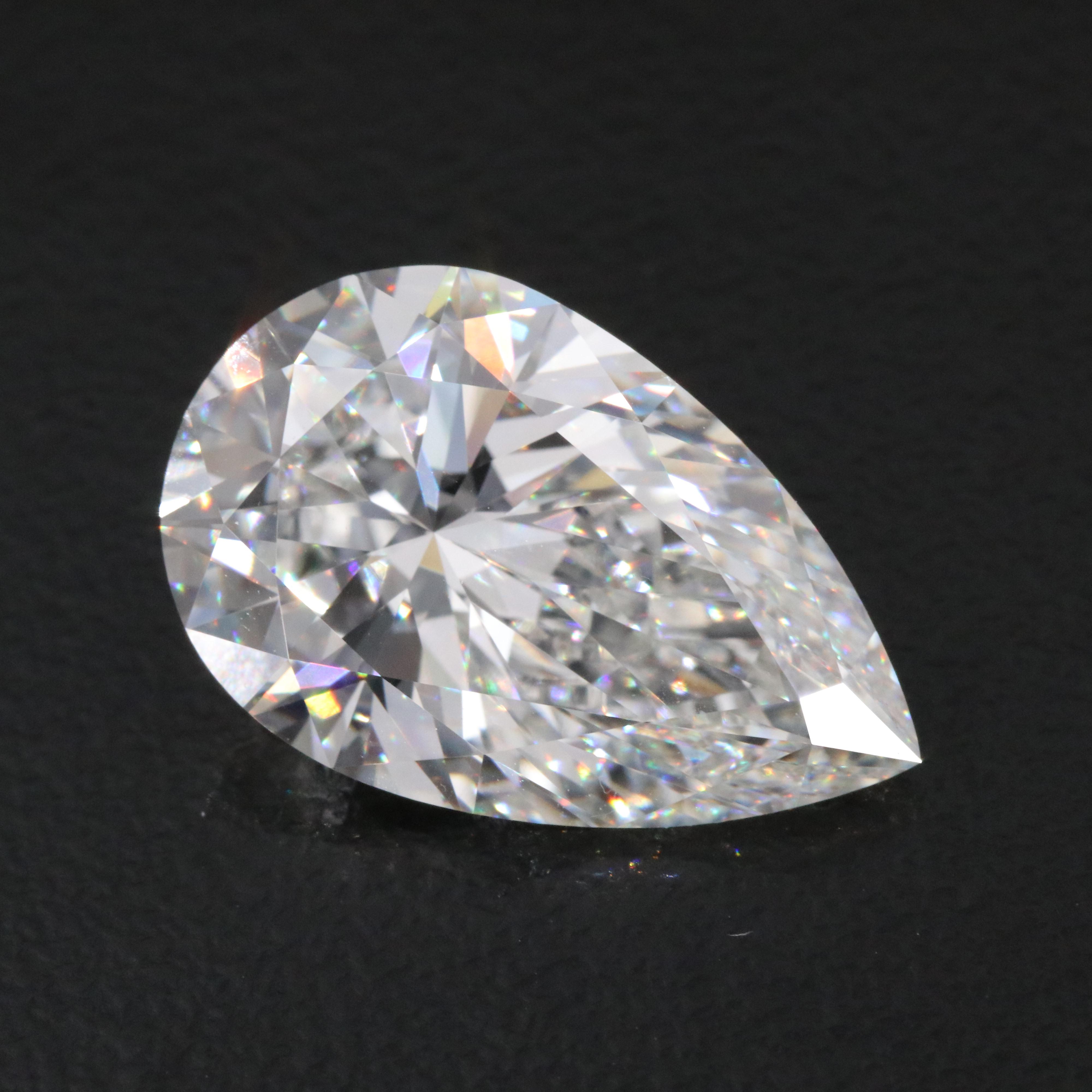 Loose 6.92 CT Lab Grown Diamond with IGI Report