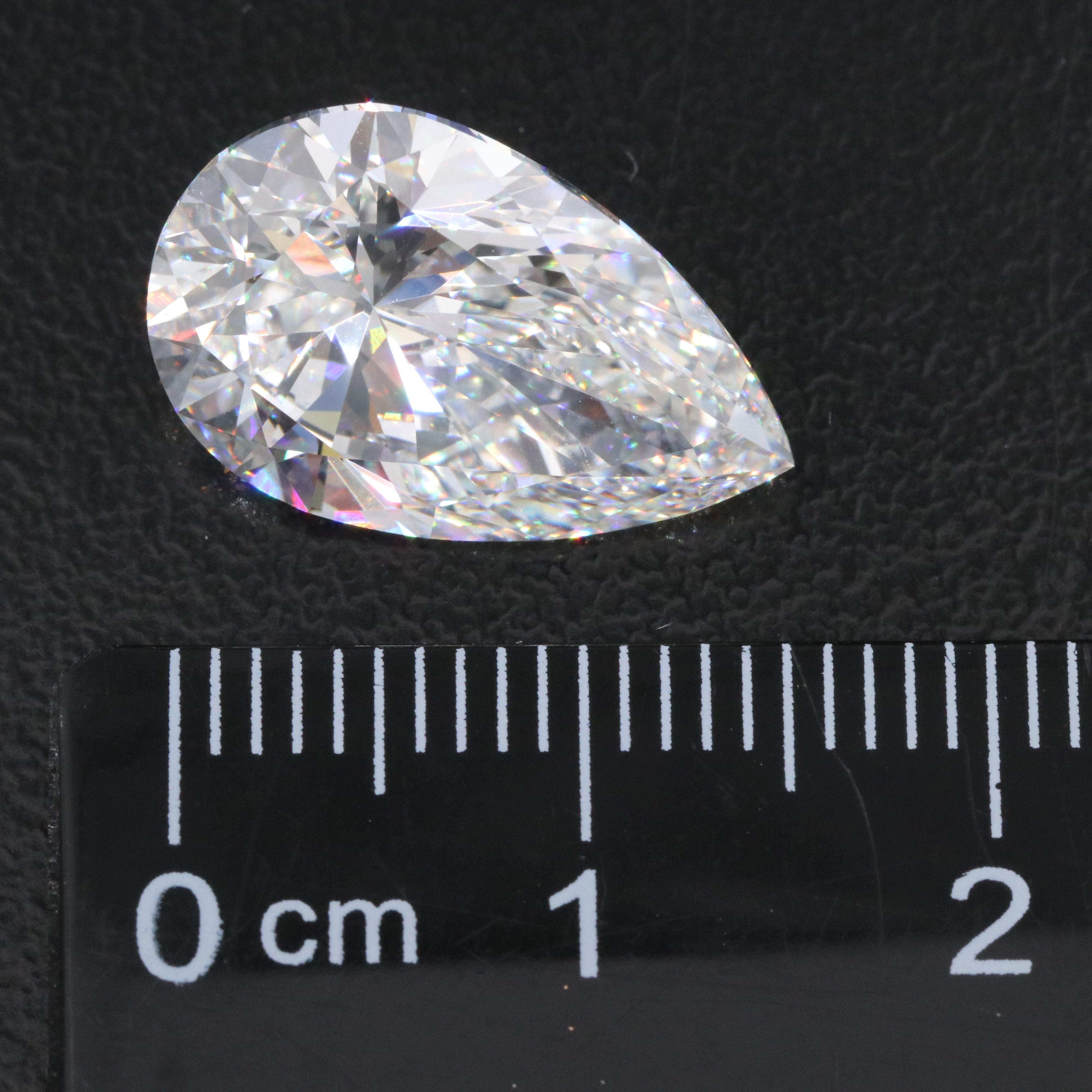 Loose 6.92 CT Lab Grown Diamond with IGI Report