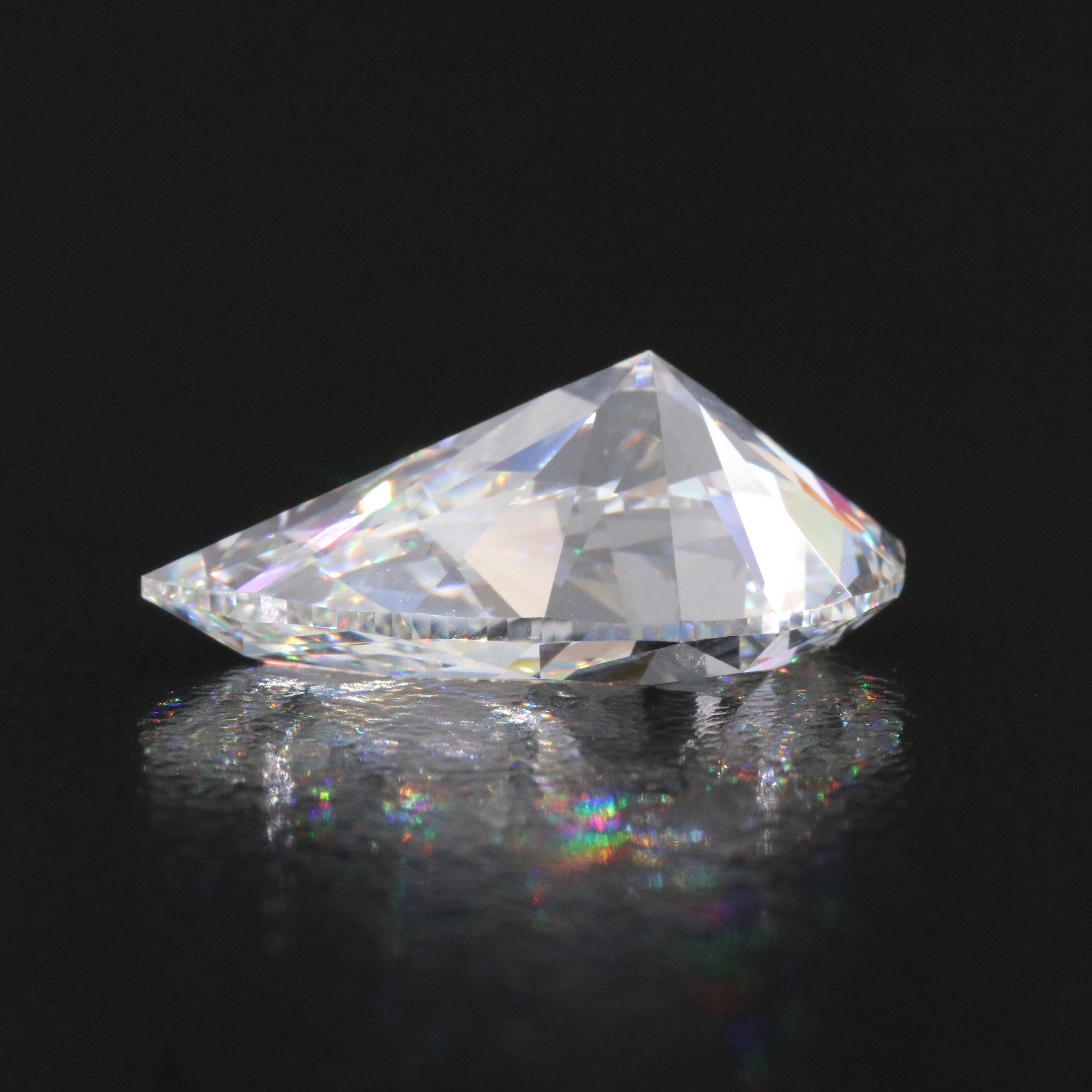 Loose 6.92 CT Lab Grown Diamond with IGI Report