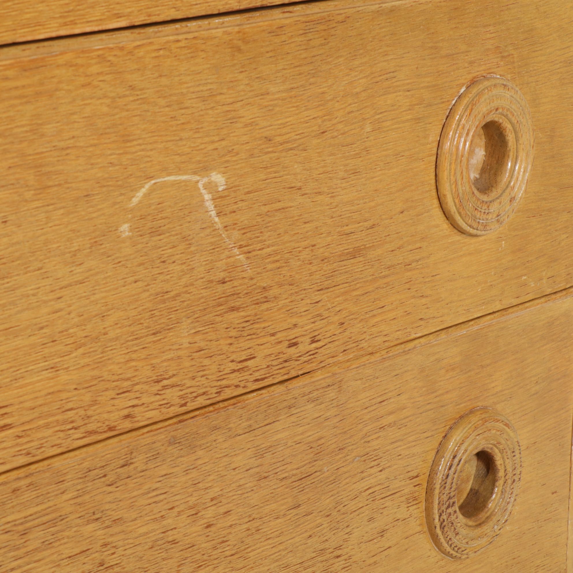 Hallmark Birch Veneer Chest of Drawers, Mid 20th Century