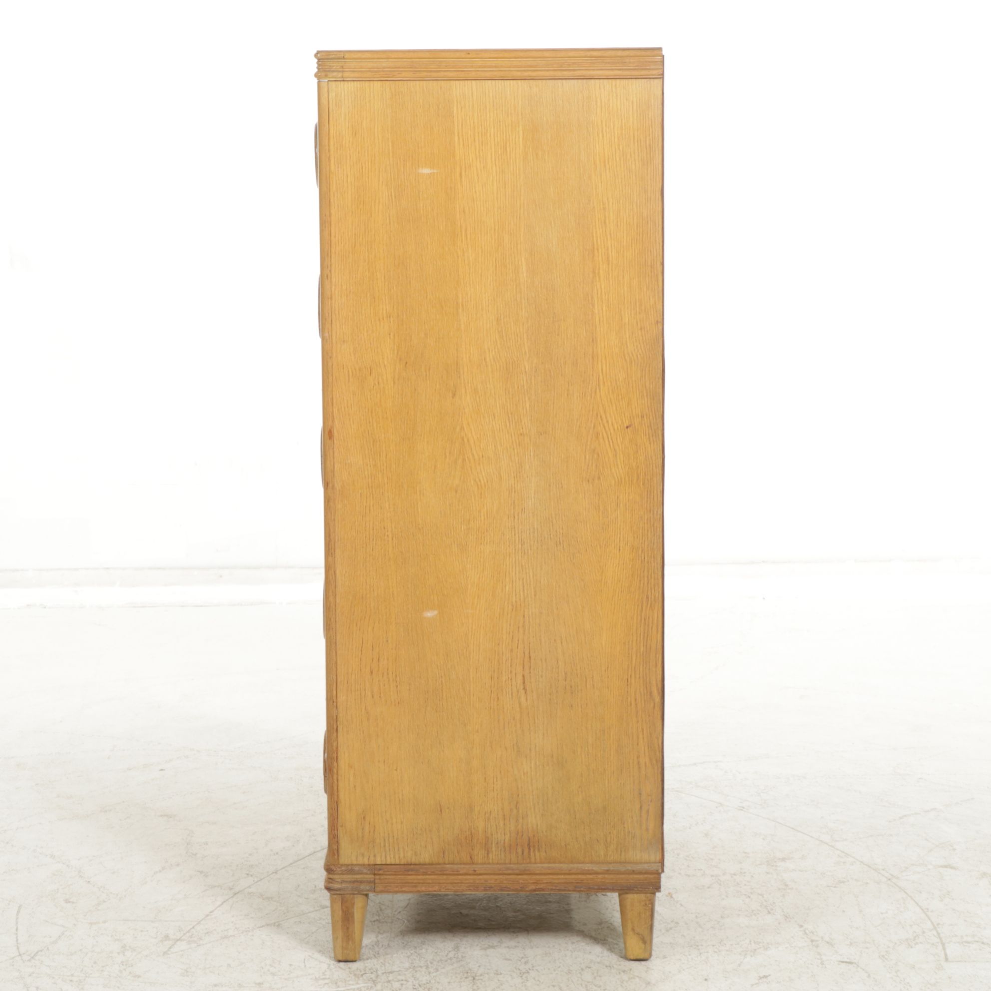 Hallmark Birch Veneer Chest of Drawers, Mid 20th Century