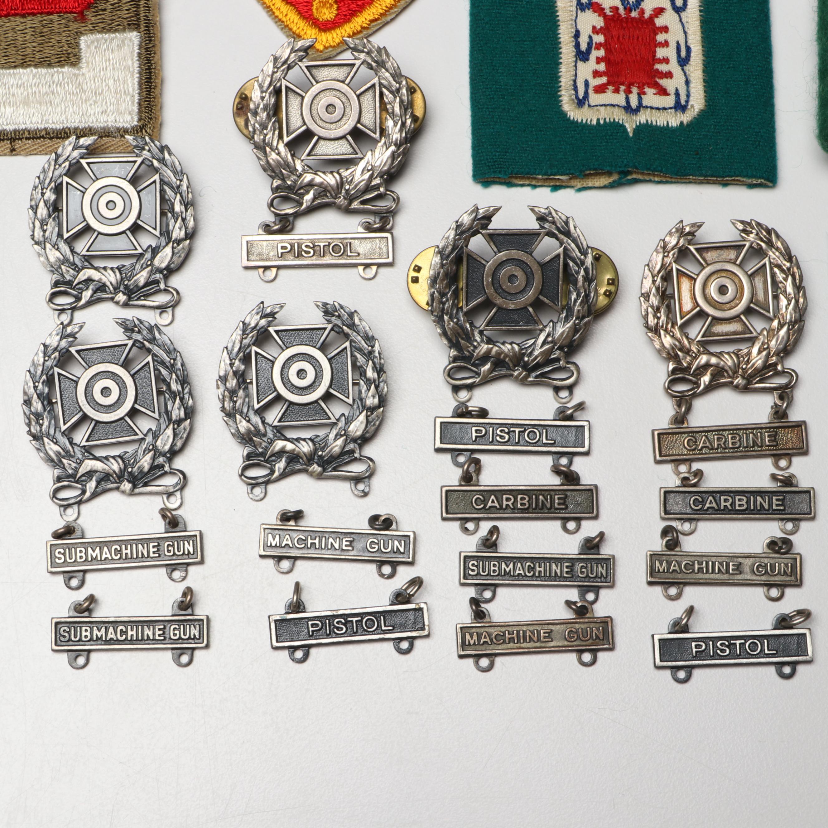 U.S. Army Engineering, Class A with Other Patches and Pins