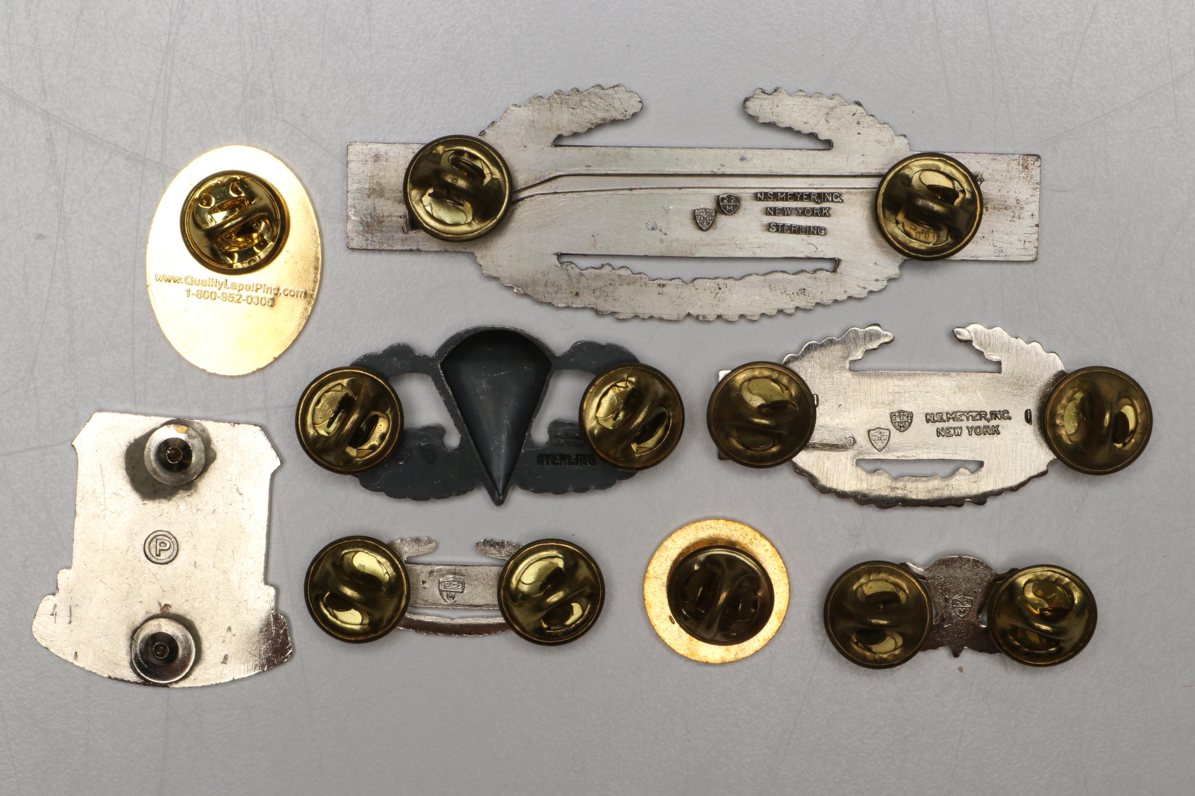 U.S. Army Engineering, Class A with Other Patches and Pins