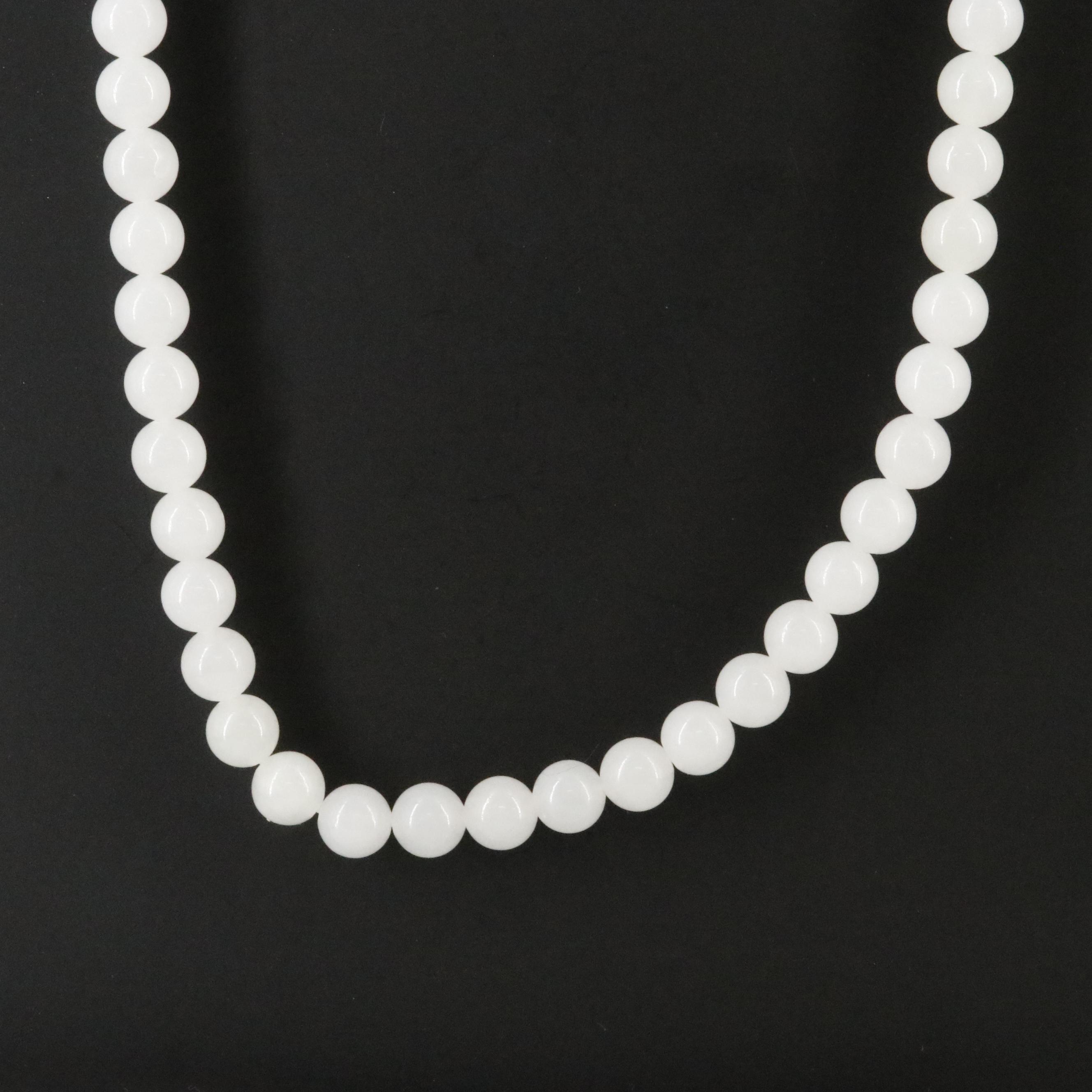 Quartzite Bead Necklace