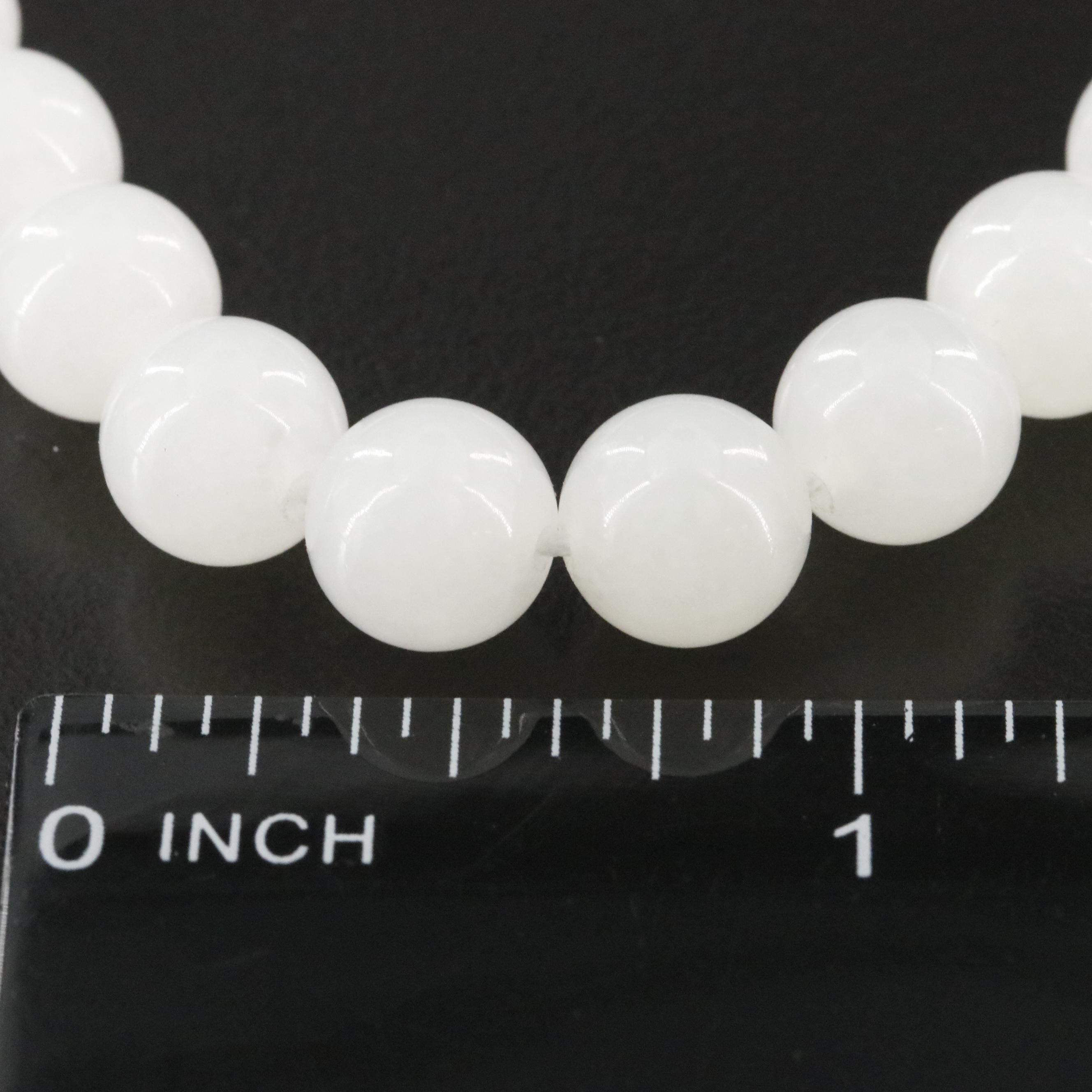 Quartzite Bead Necklace