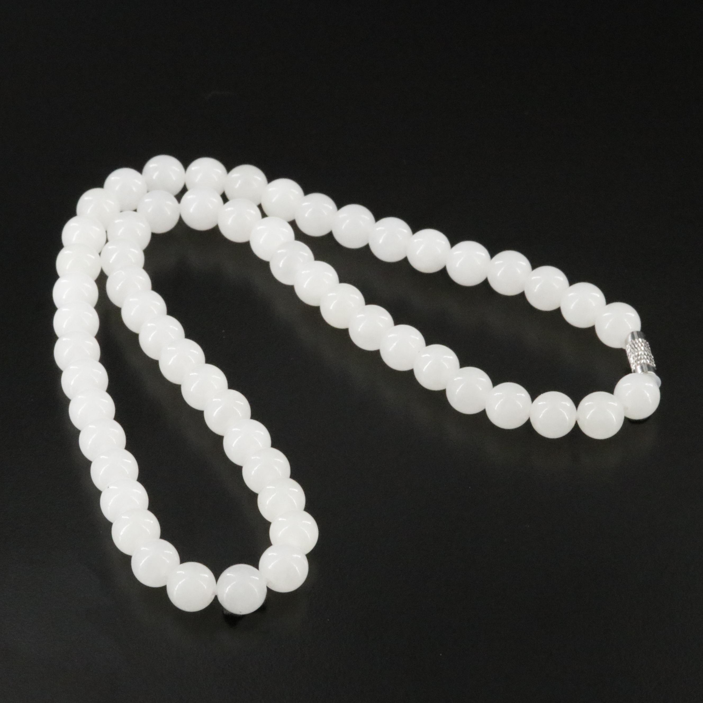Quartzite Bead Necklace