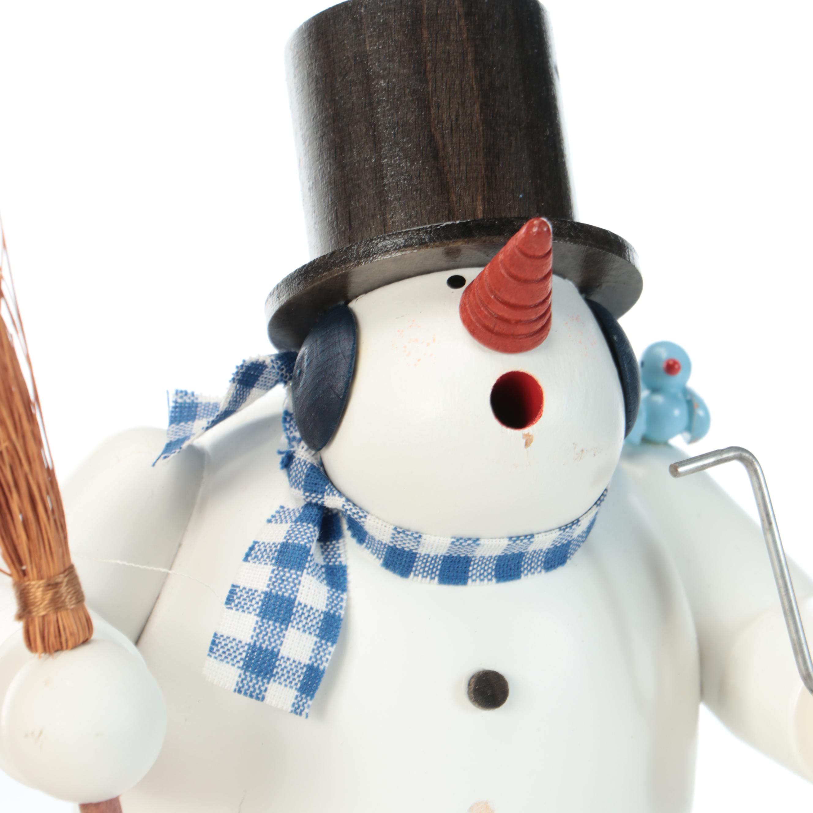 Christmas German Incense Smokers with Garland Candle Holder and More