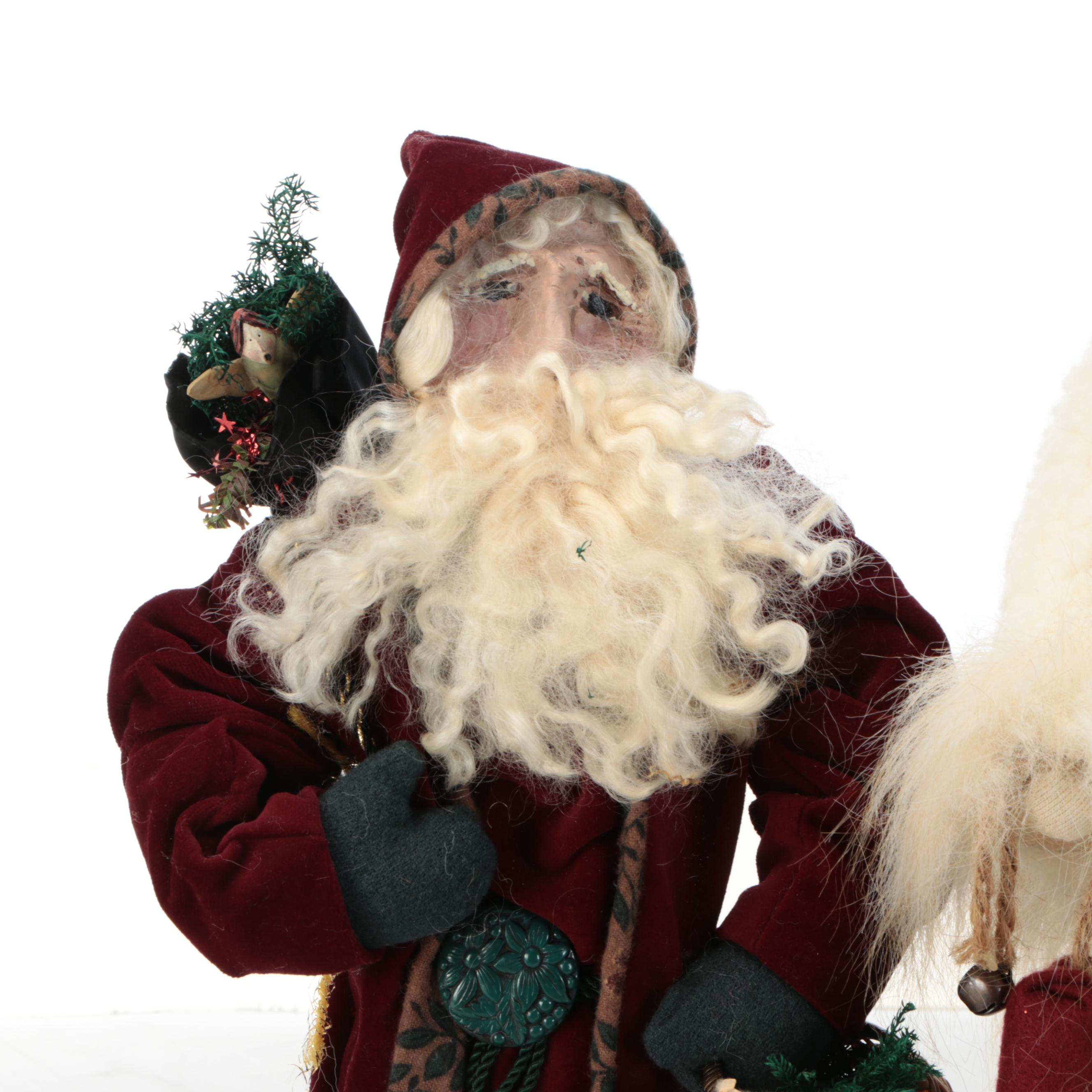 Christmas German Incense Smokers with Garland Candle Holder and More