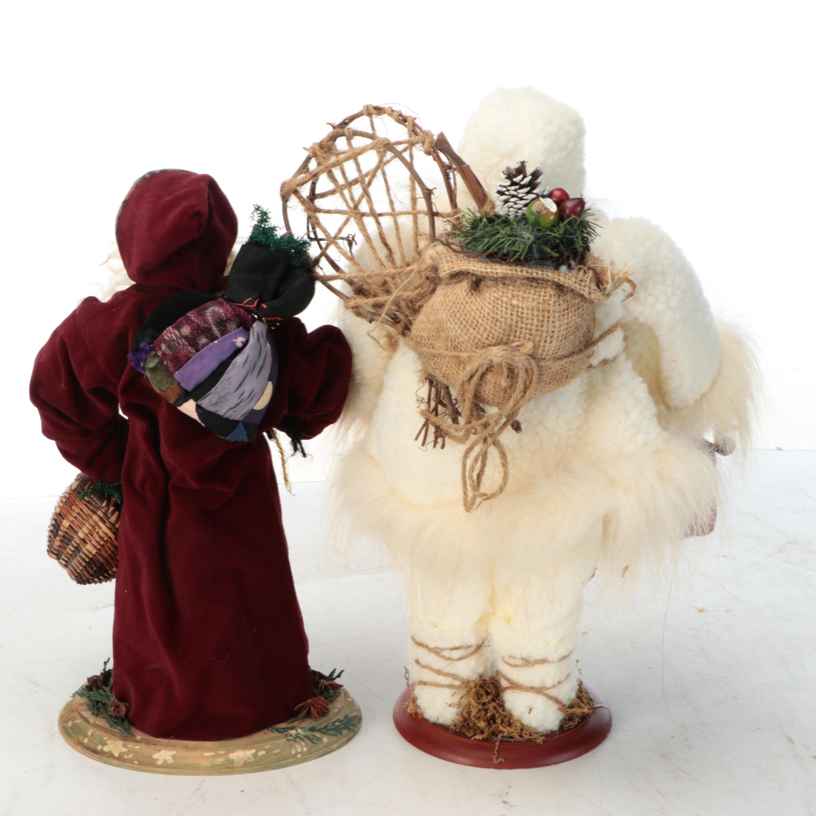 Christmas German Incense Smokers with Garland Candle Holder and More