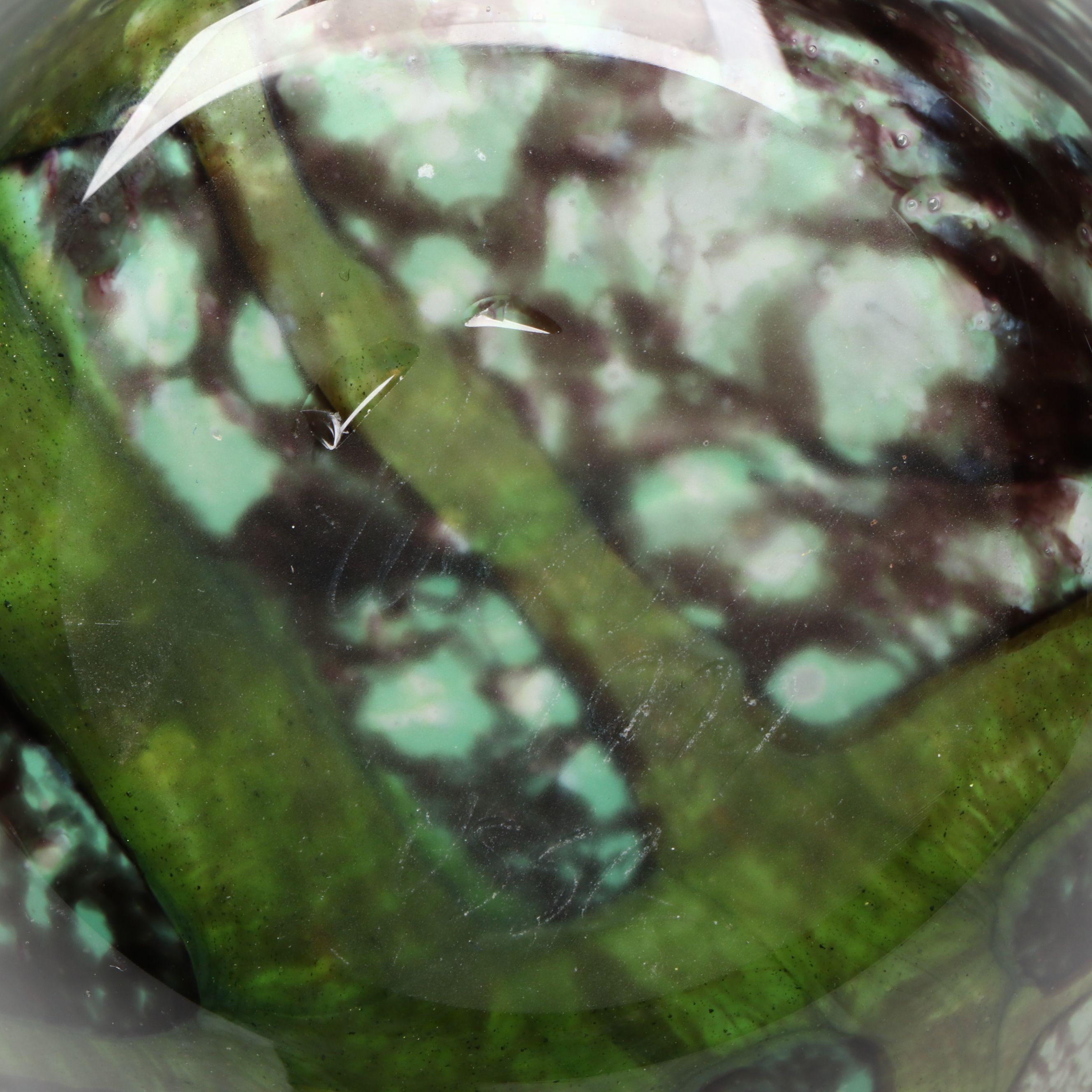 Robert Eickholt Glass Vase, 1999