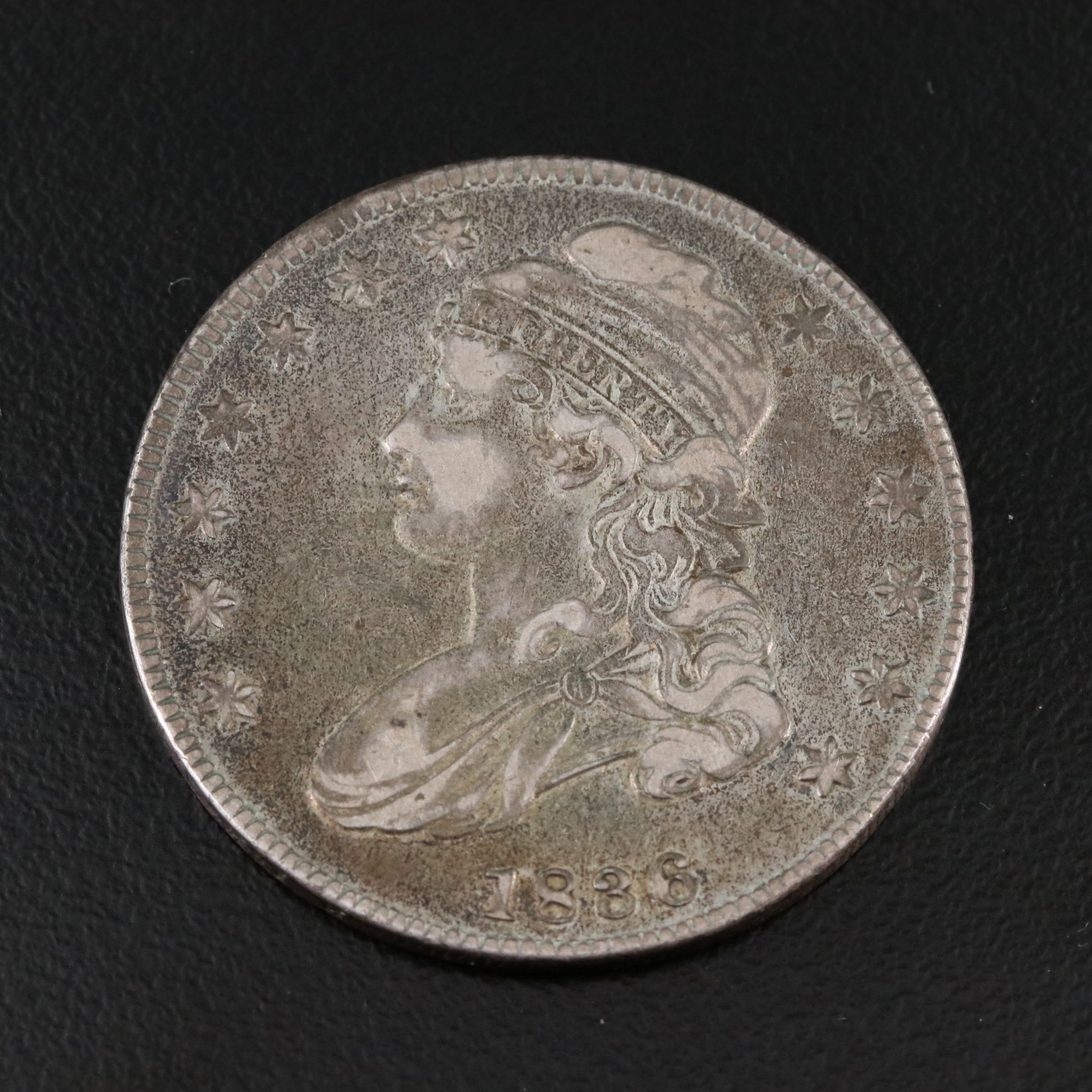 1836 Capped Bust Half Dollar