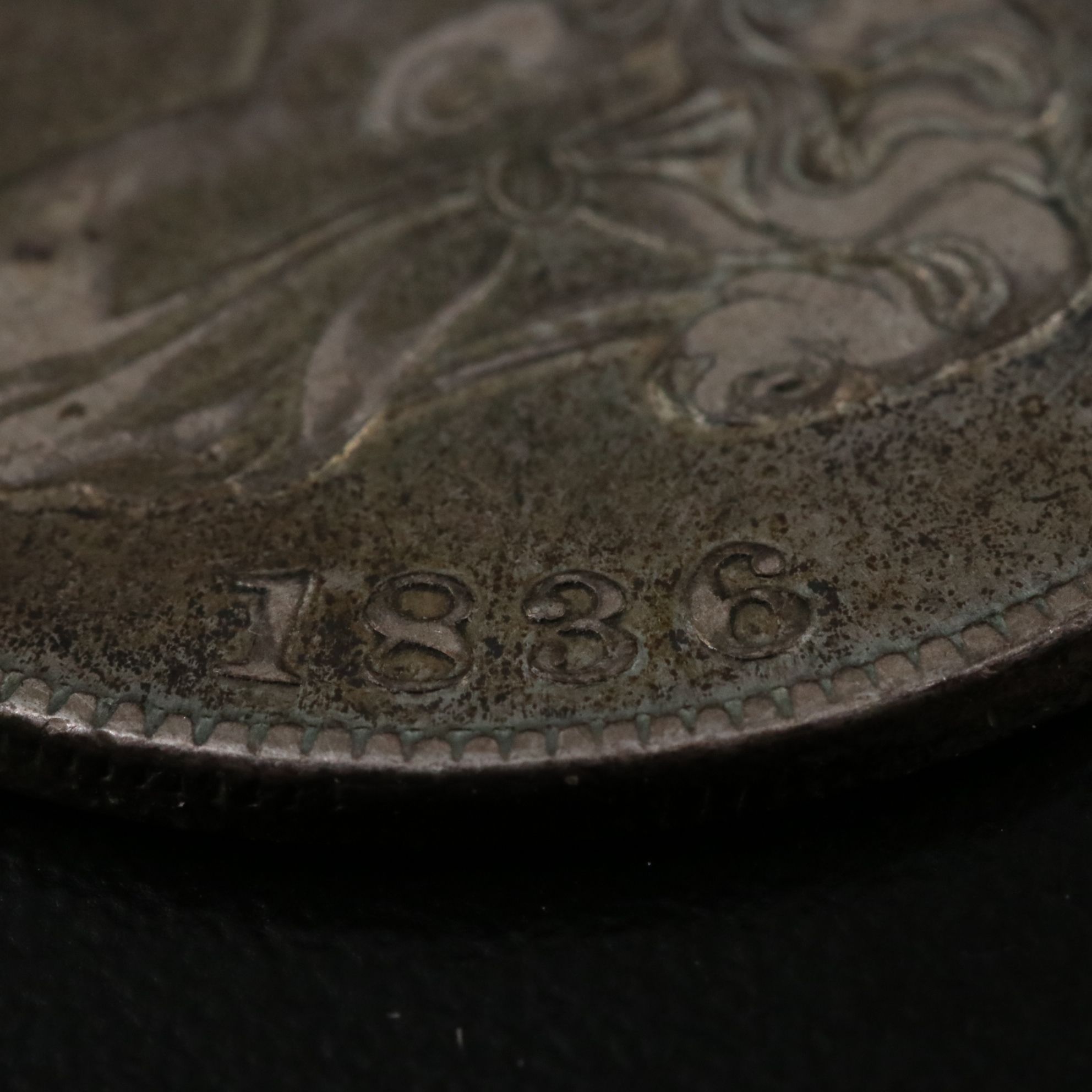 1836 Capped Bust Half Dollar