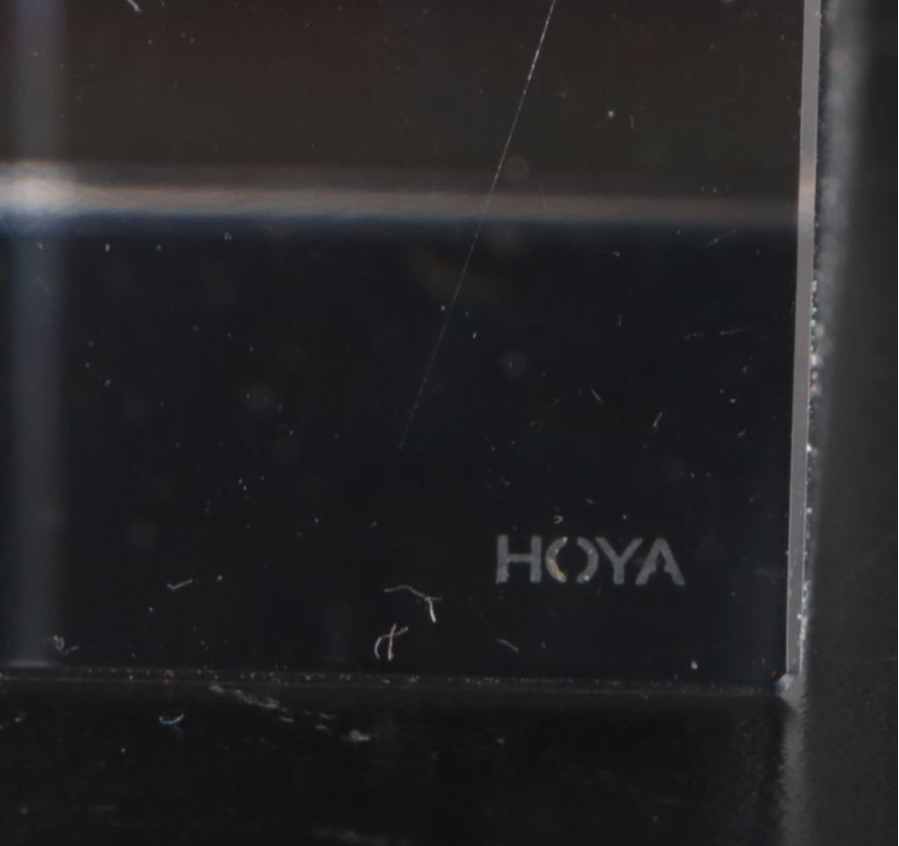 Hoya Japanese "Pebbles" Plates with Cut and Polished Crystal