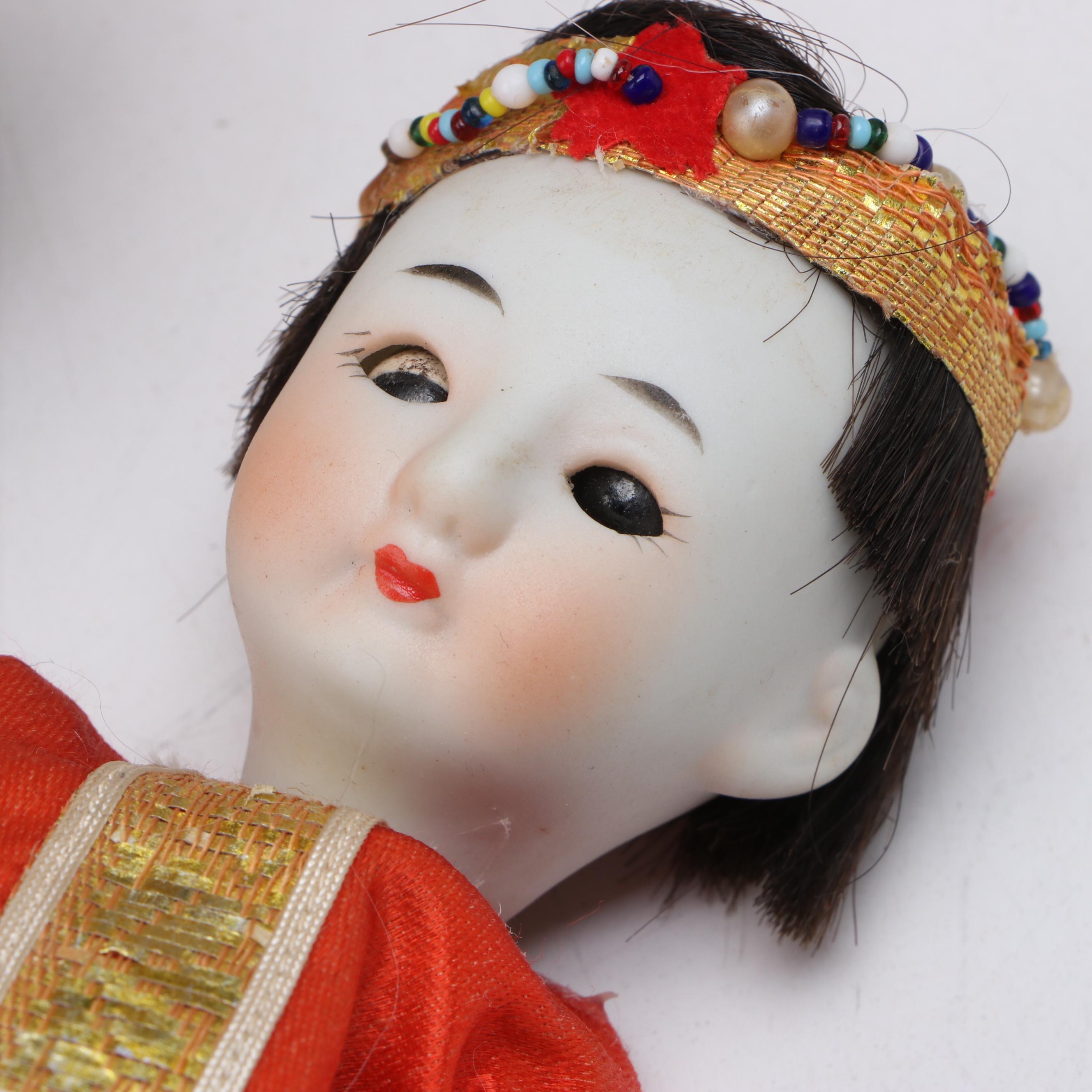 Vintage Miniature Porcelain, Plastic and More World Dolls