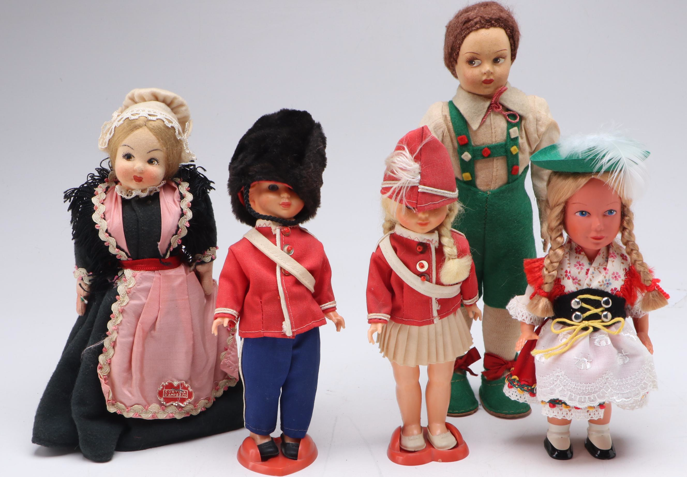 Vintage Miniature Porcelain, Plastic and More World Dolls