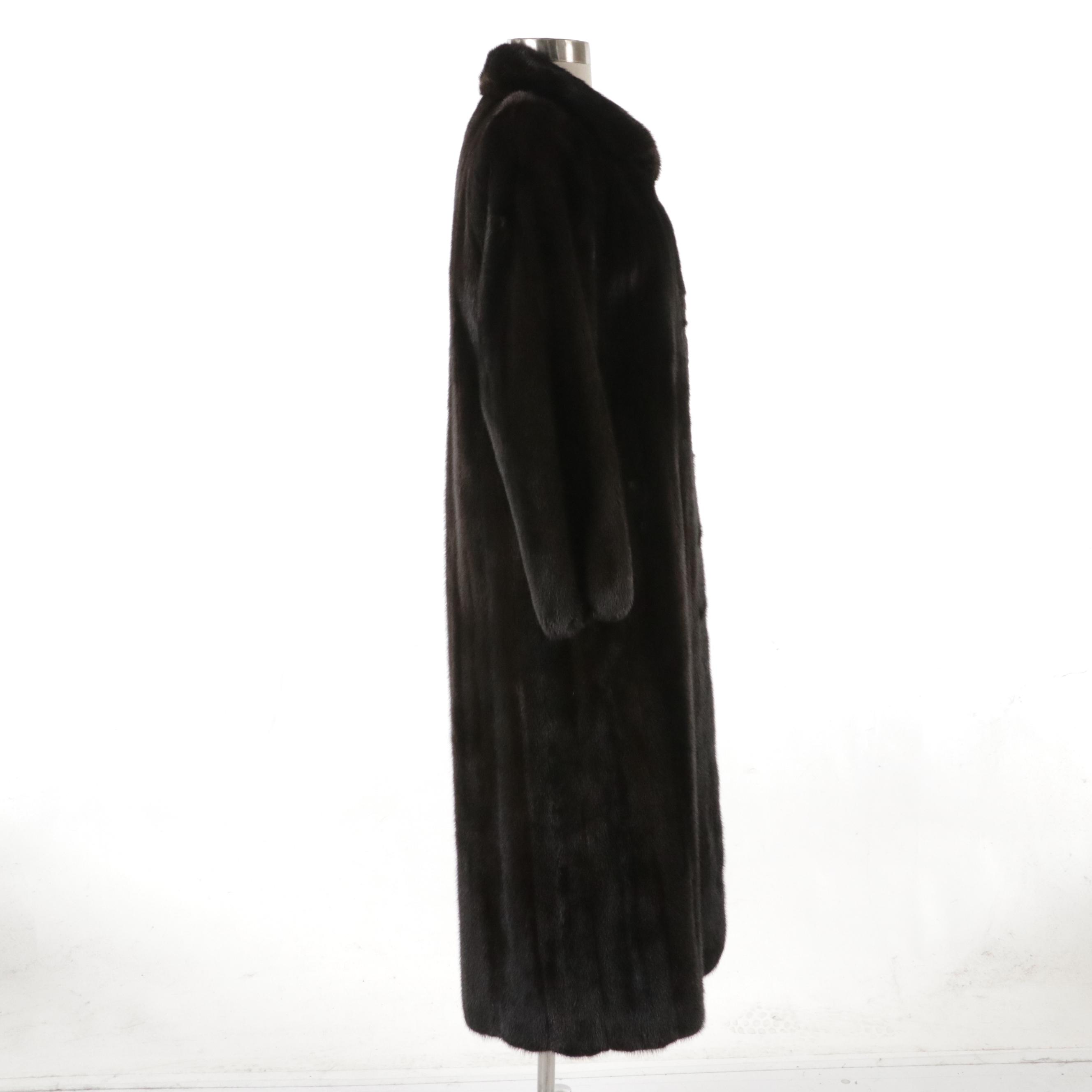 Kotsovos Mink Fur Full Length Coat