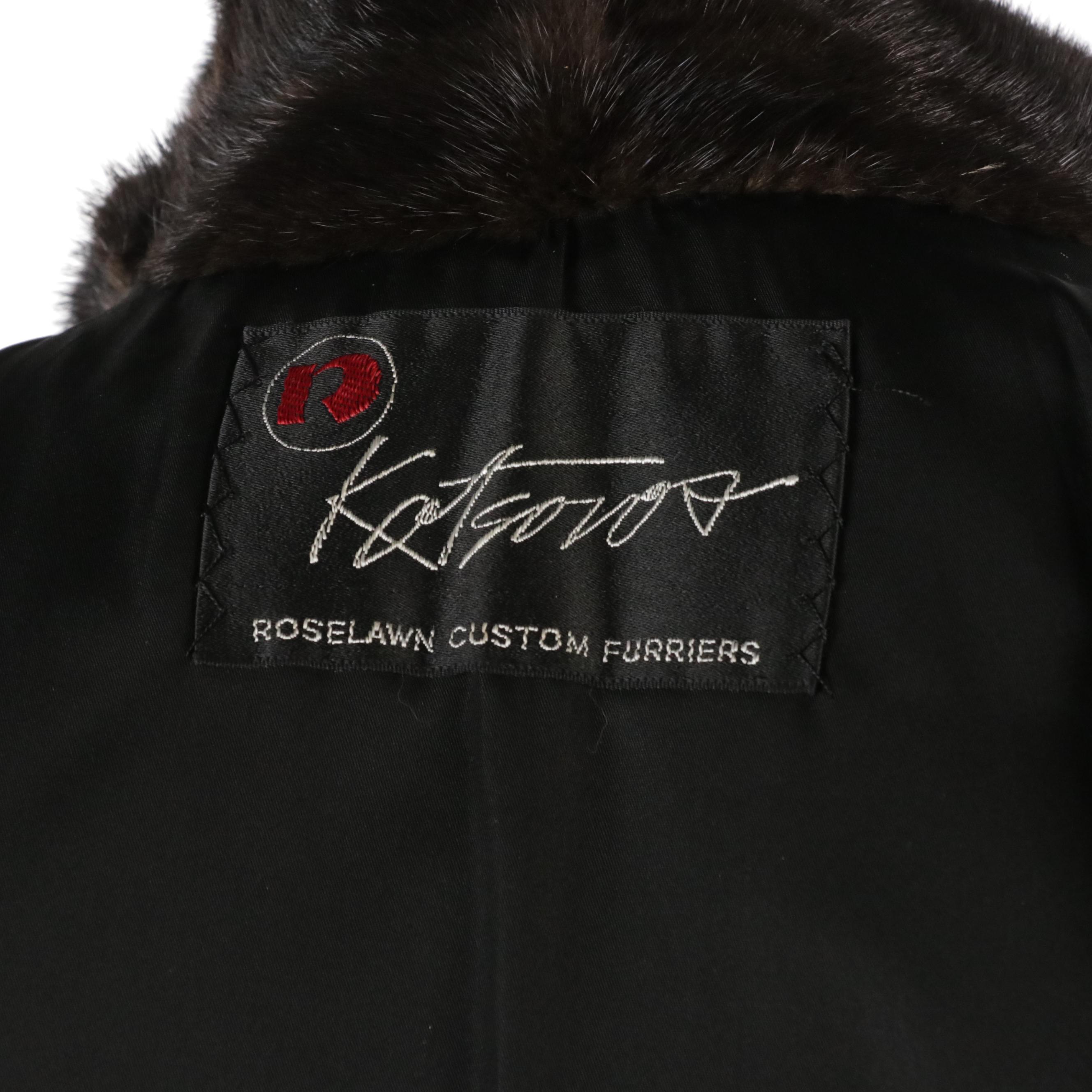 Kotsovos Mink Fur Full Length Coat