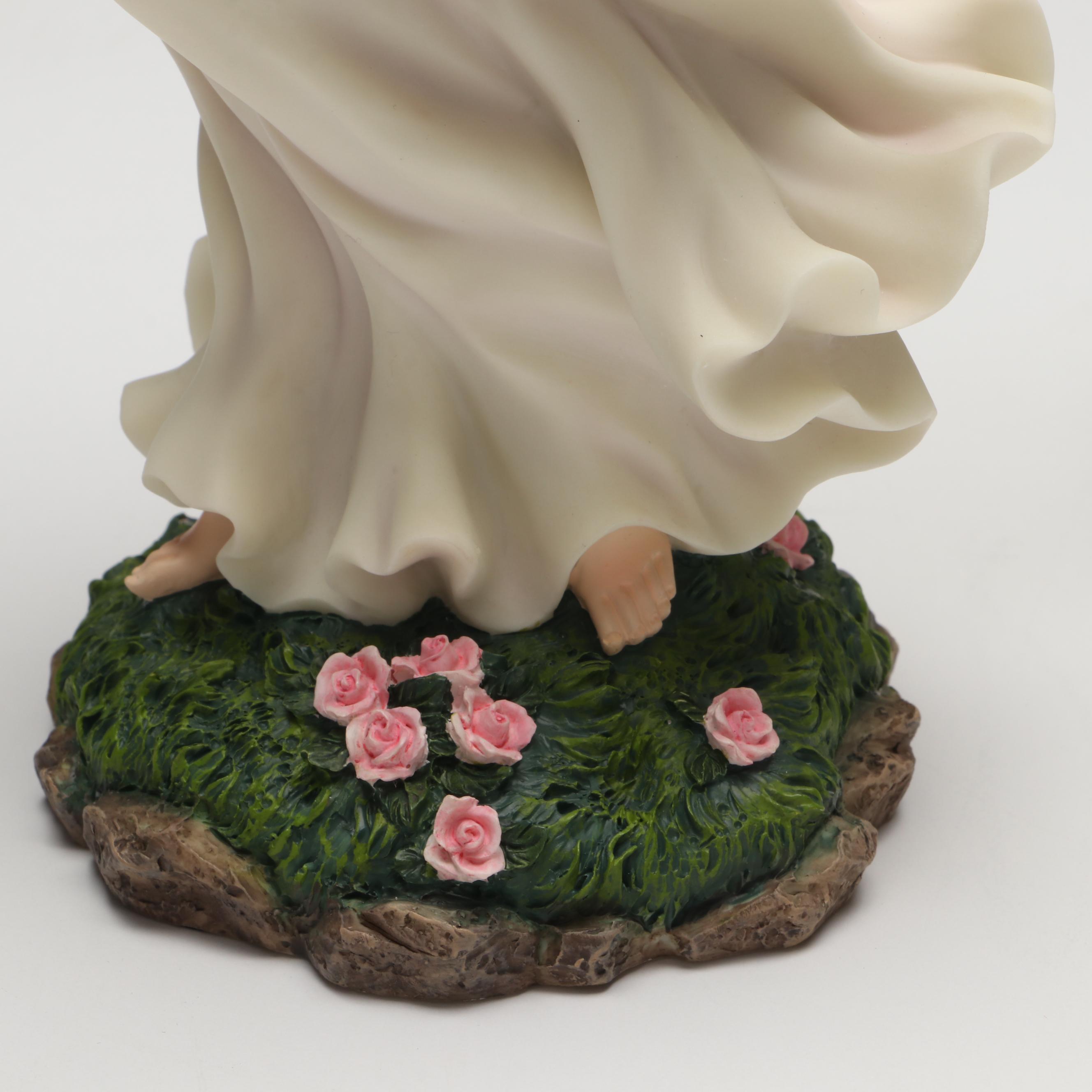 Pipka "Anne, Angel of Ireland" and "Angel of Faith" Resin Figurines