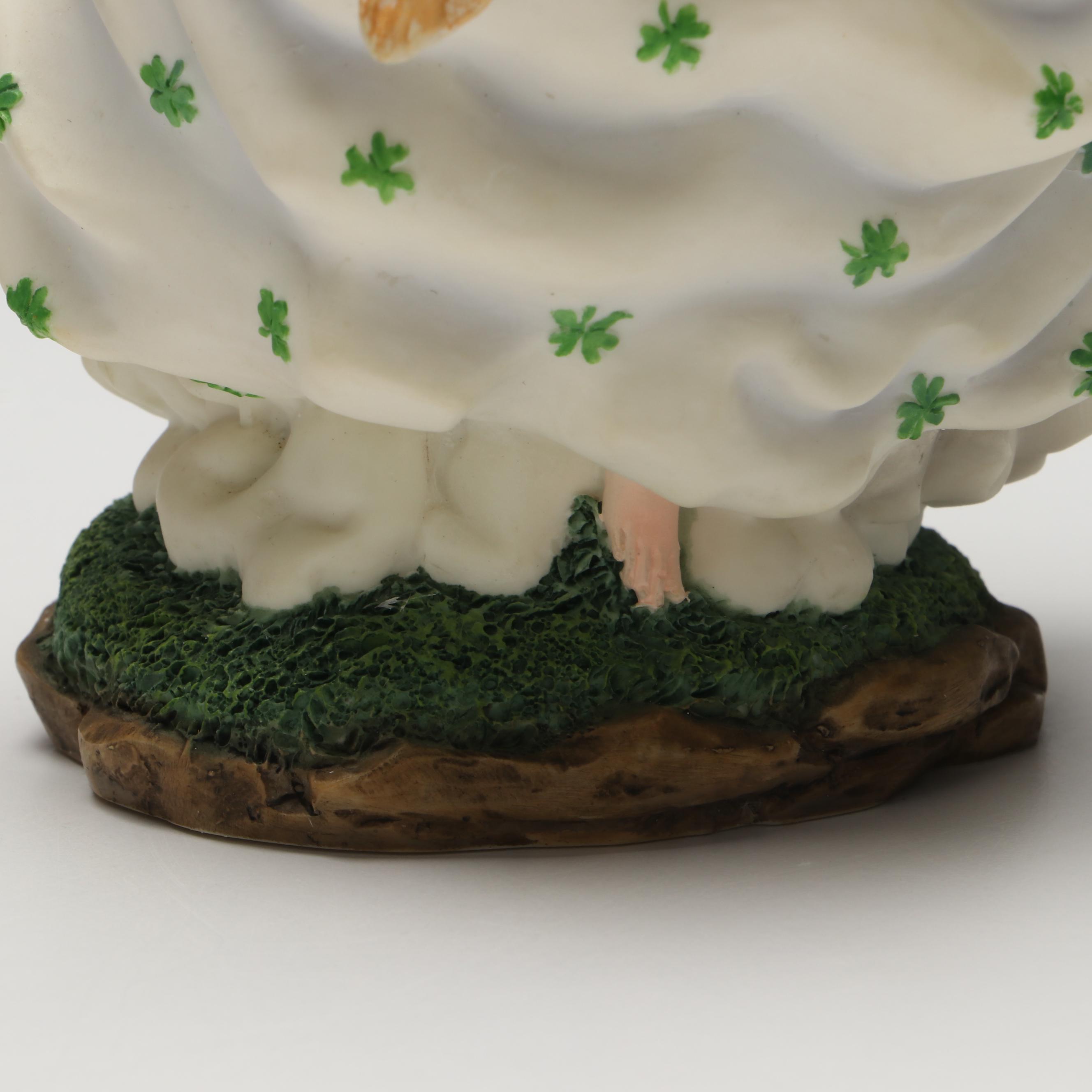 Pipka "Anne, Angel of Ireland" and "Angel of Faith" Resin Figurines