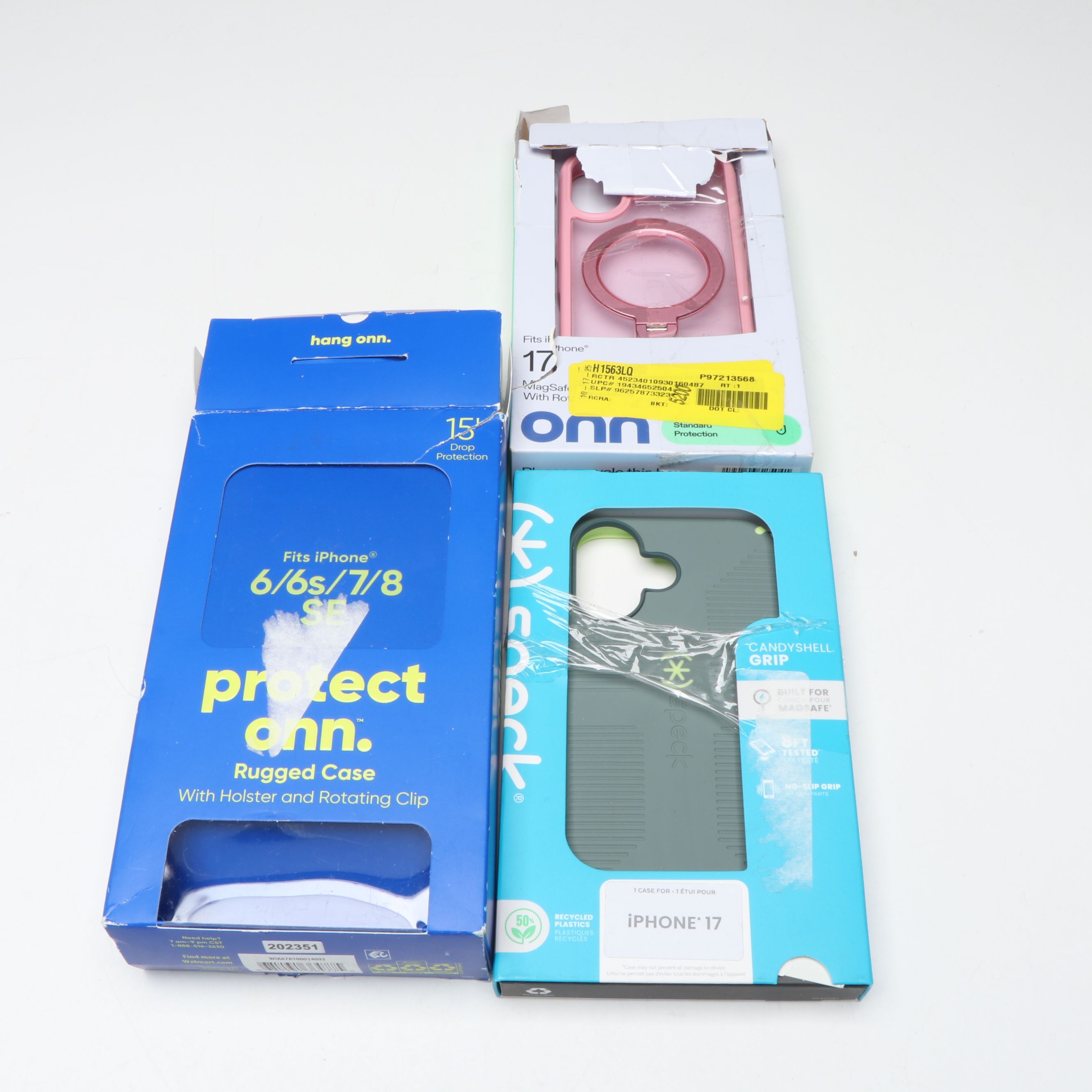 Onn, Speck and Other Phone Protective Cases