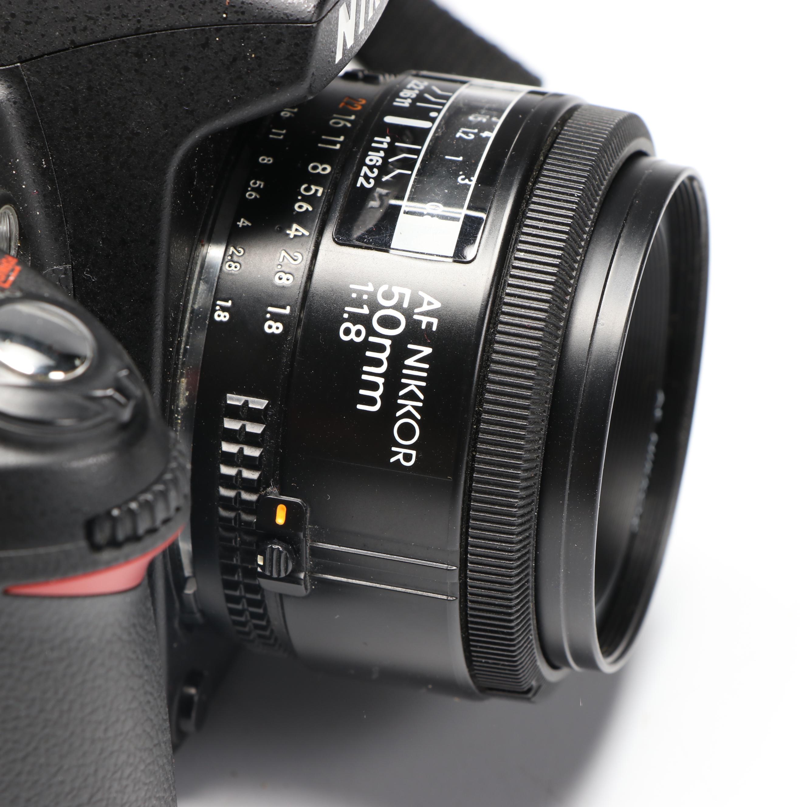 Nikon D90 DSLR Camera with Caden Sling Bag and More Accessories