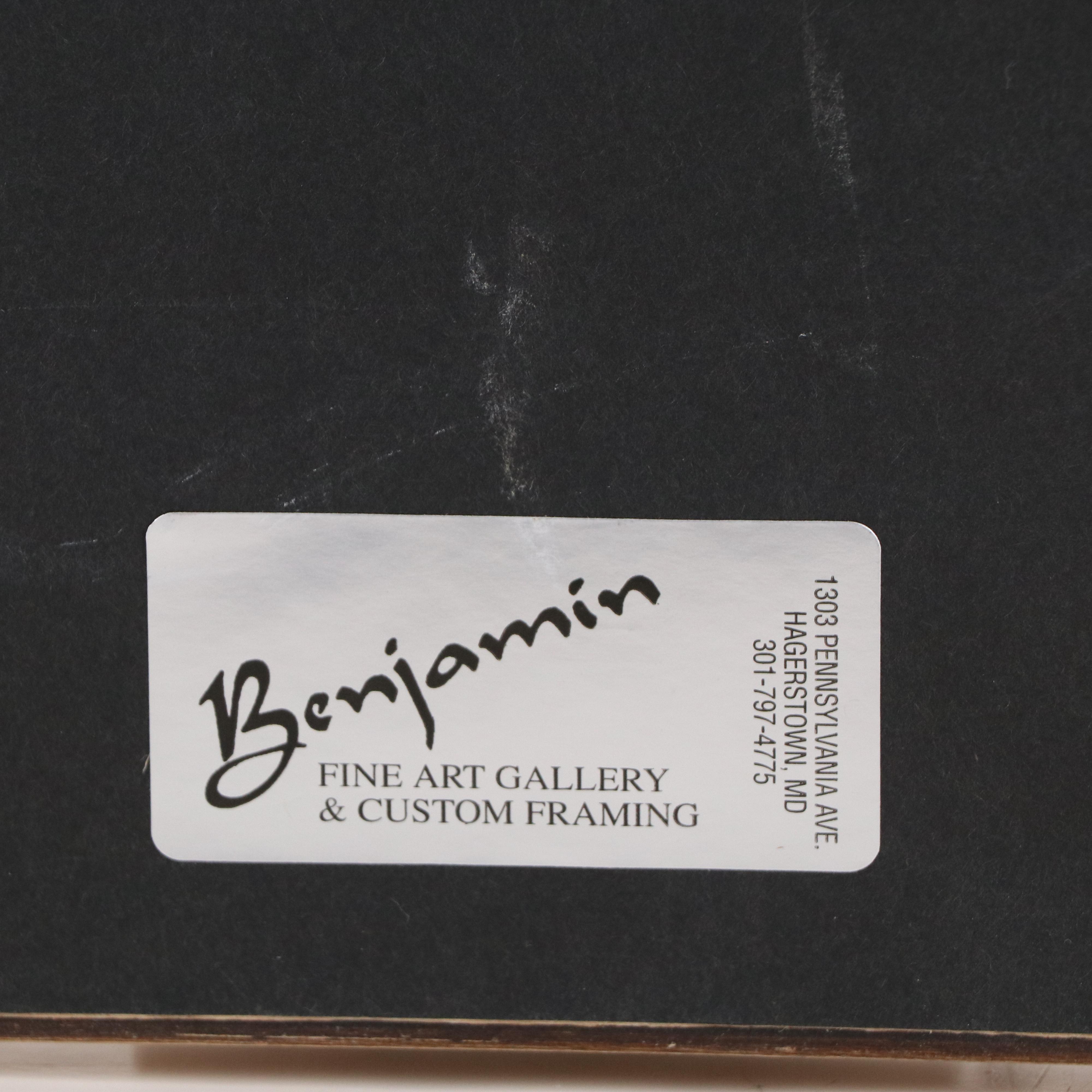 Frank C. McCarthy Offset Lithograph "On the North Trail"