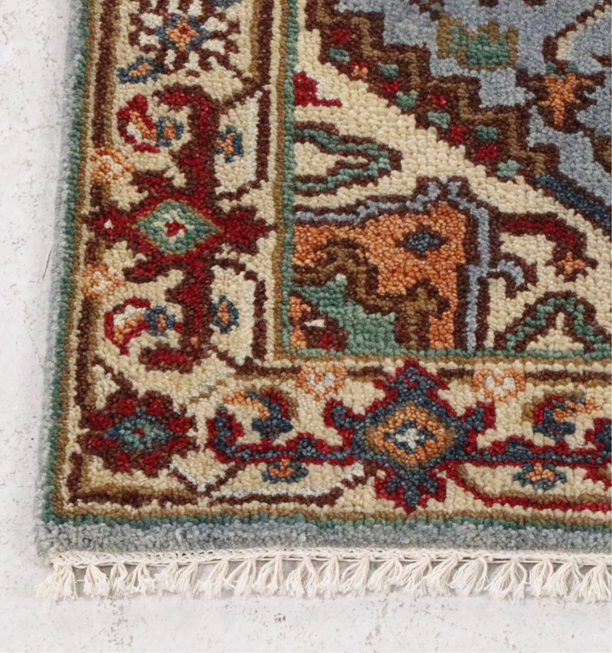 2'6 x 8'2 Hand-Knotted Pakistani Kazak Carpet Runner