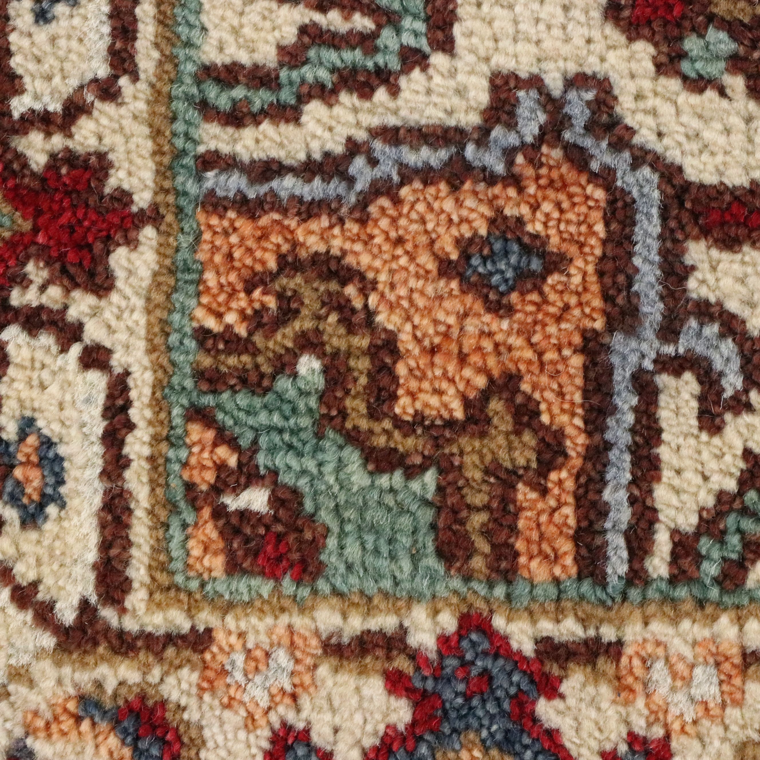 2'6 x 8'2 Hand-Knotted Pakistani Kazak Carpet Runner