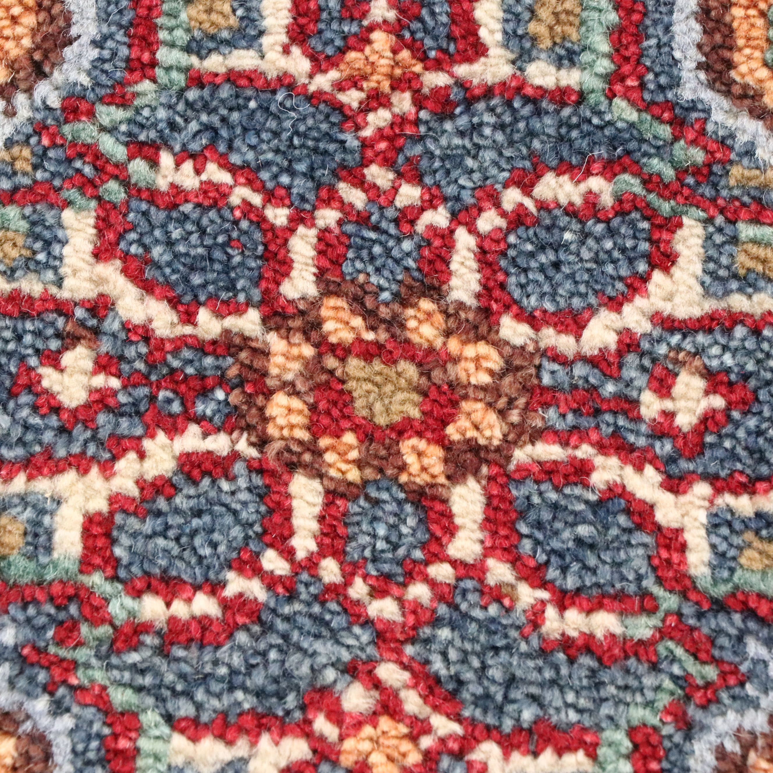 2'6 x 8'2 Hand-Knotted Pakistani Kazak Carpet Runner