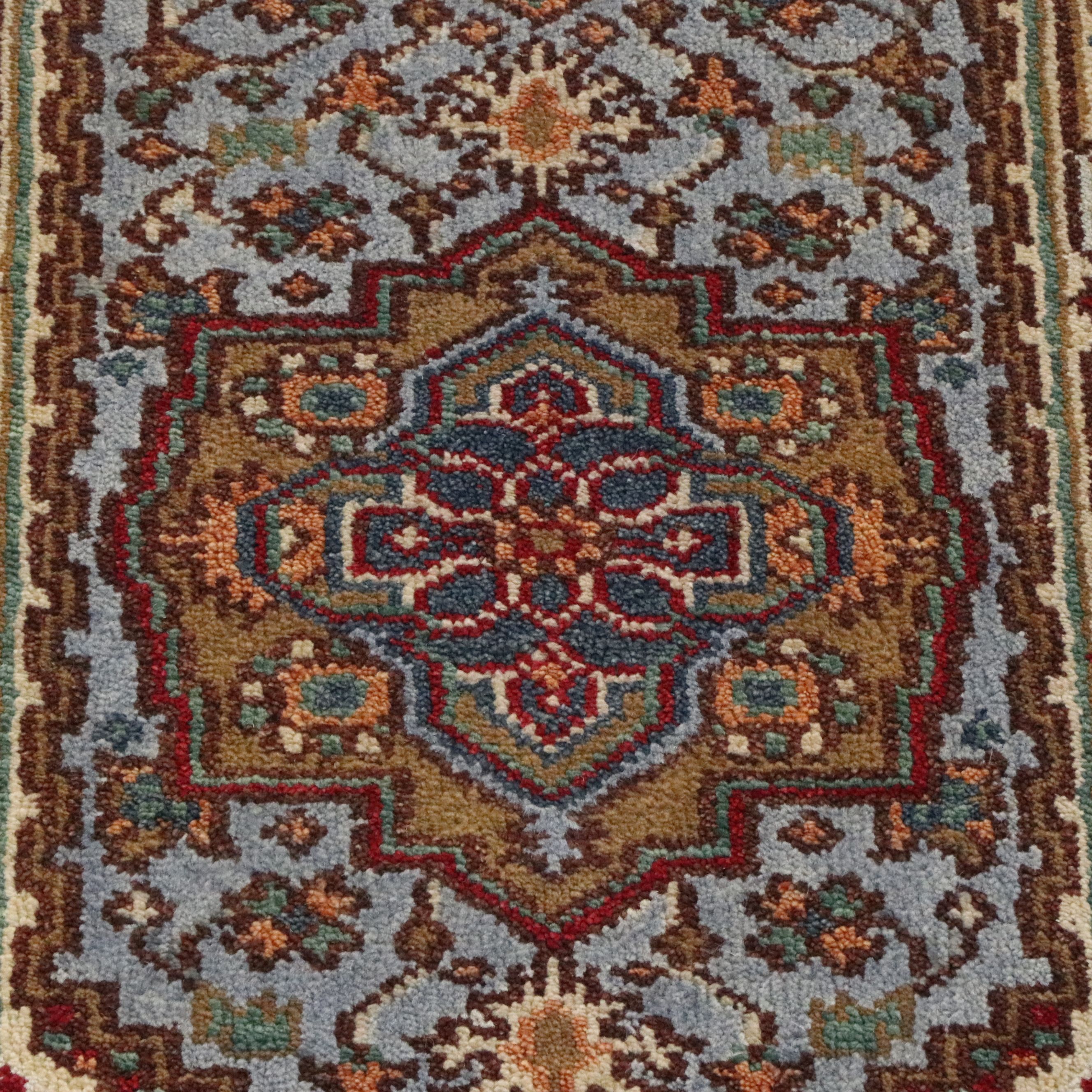 2'6 x 8'2 Hand-Knotted Pakistani Kazak Carpet Runner