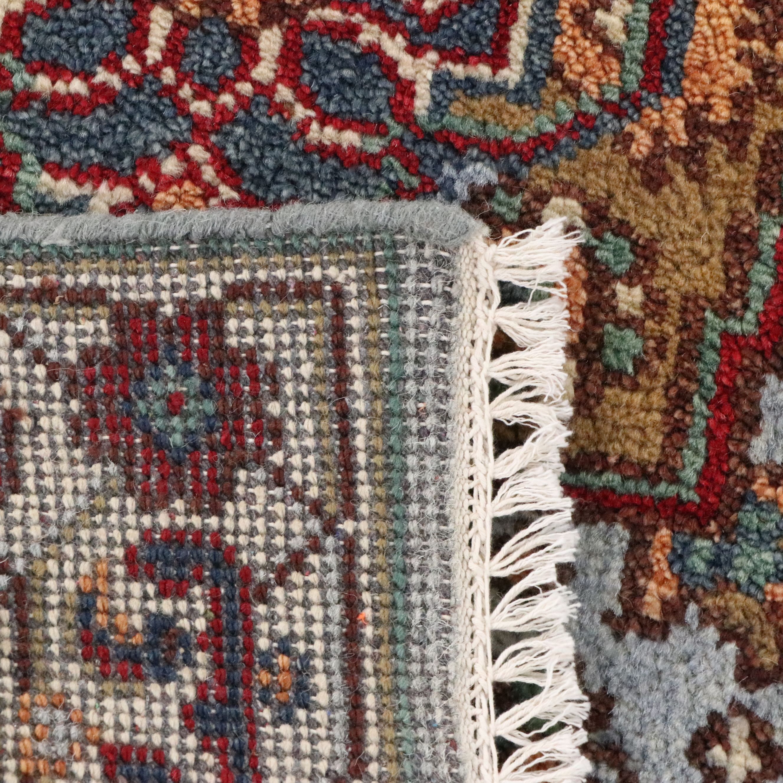 2'6 x 8'2 Hand-Knotted Pakistani Kazak Carpet Runner