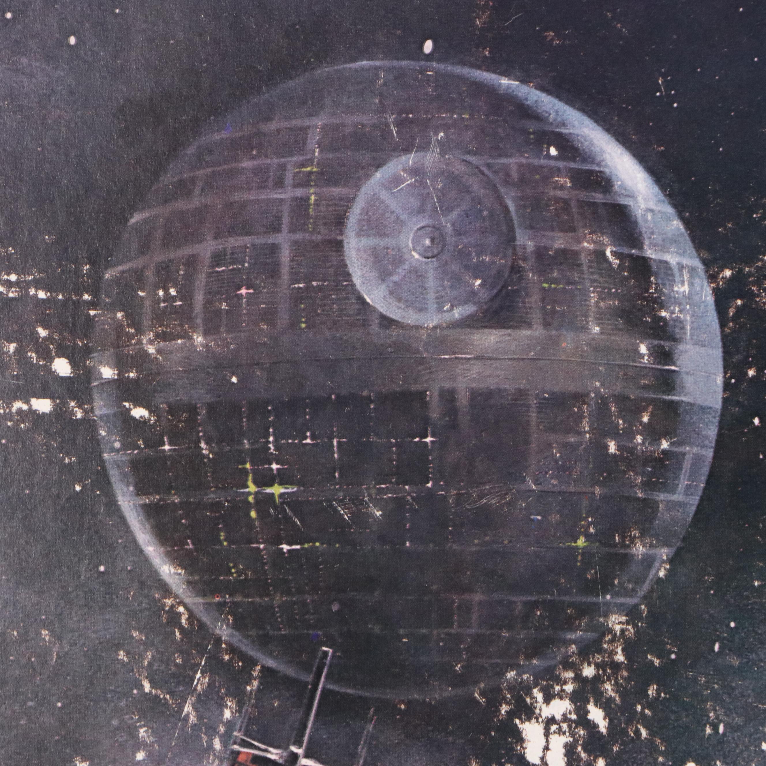 "Star Wars" Offset Lithograph Reprint Poster, Late 20th Century