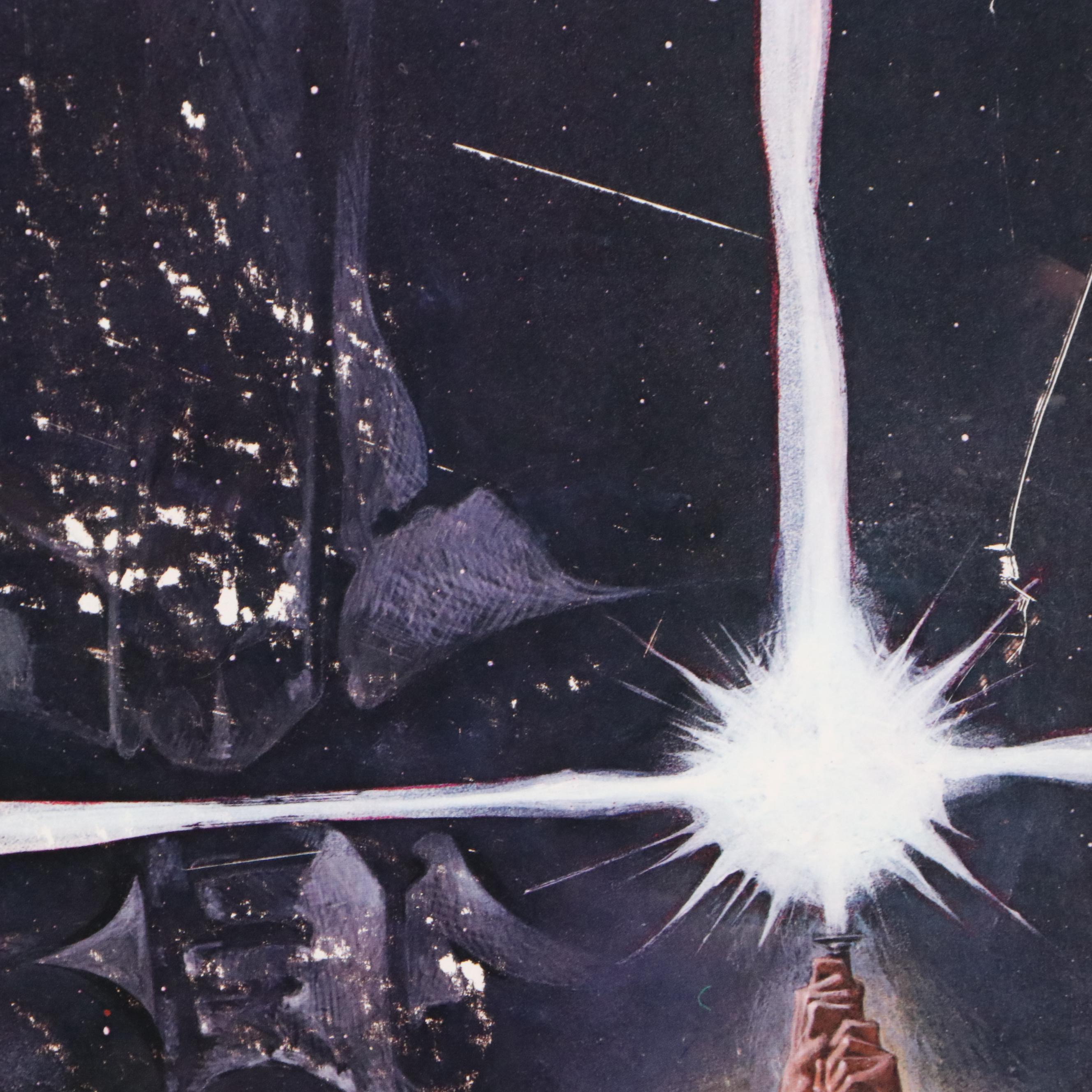 "Star Wars" Offset Lithograph Reprint Poster, Late 20th Century