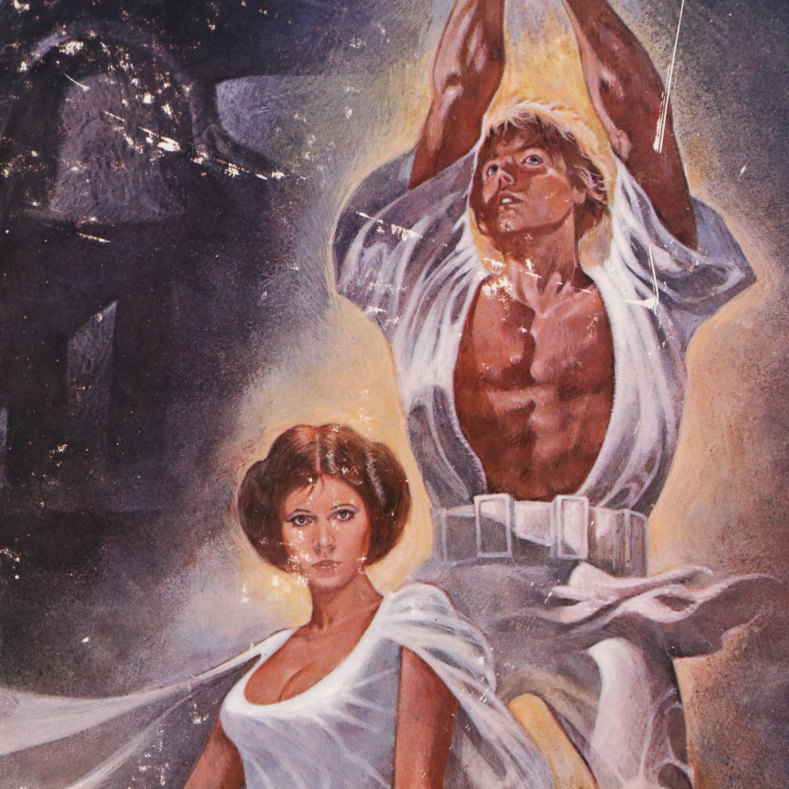 "Star Wars" Offset Lithograph Reprint Poster, Late 20th Century