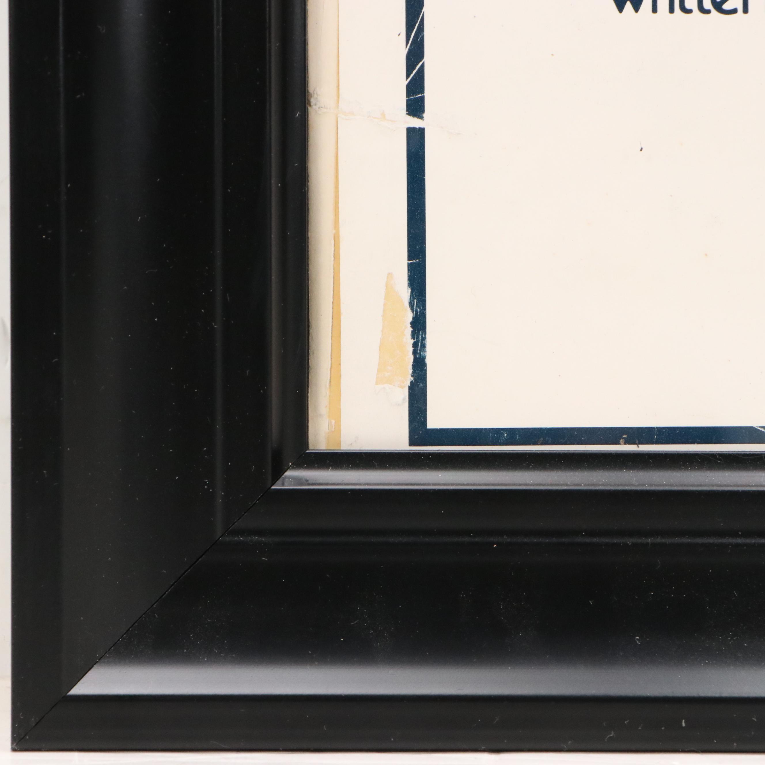 "Star Wars" Offset Lithograph Reprint Poster, Late 20th Century