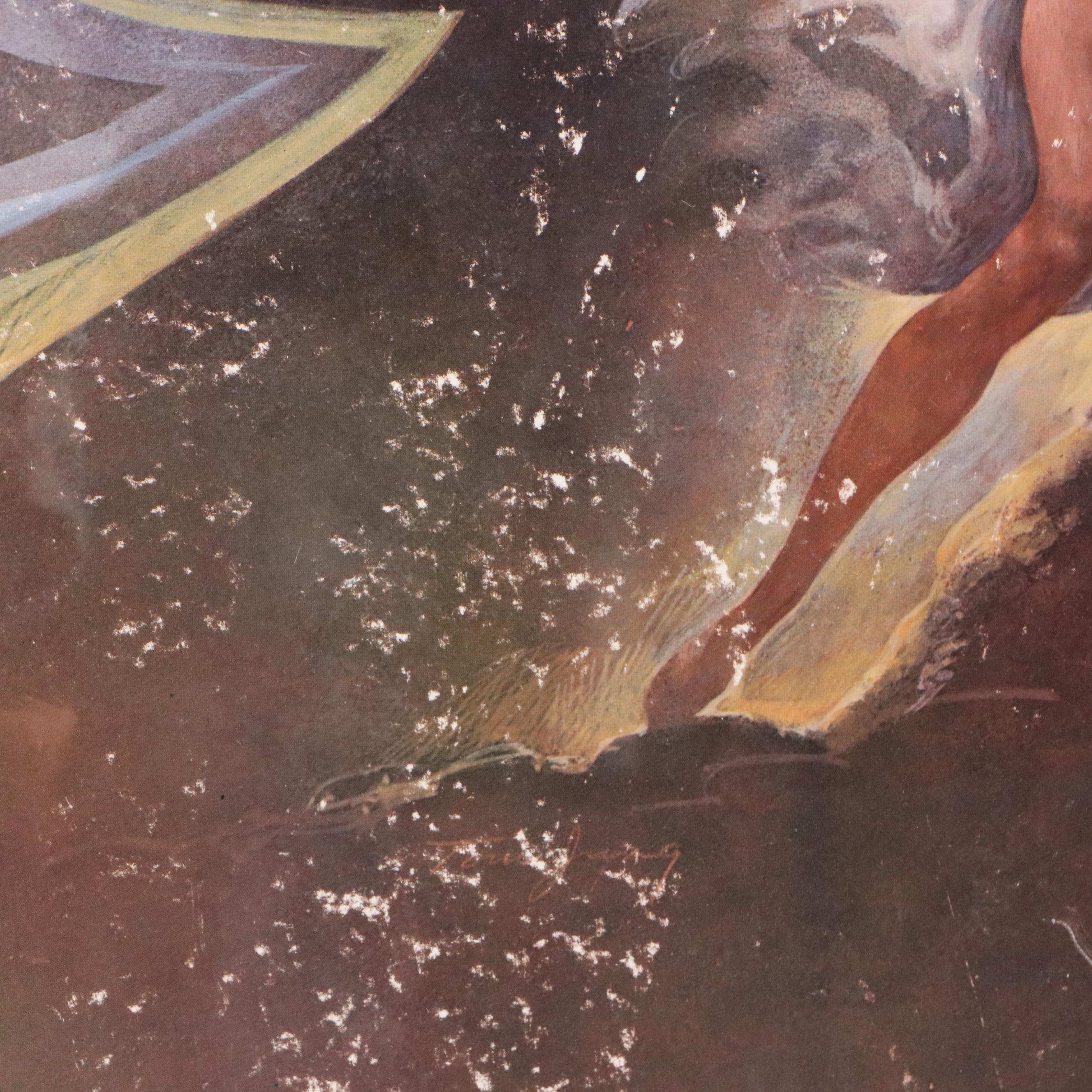 "Star Wars" Offset Lithograph Reprint Poster, Late 20th Century