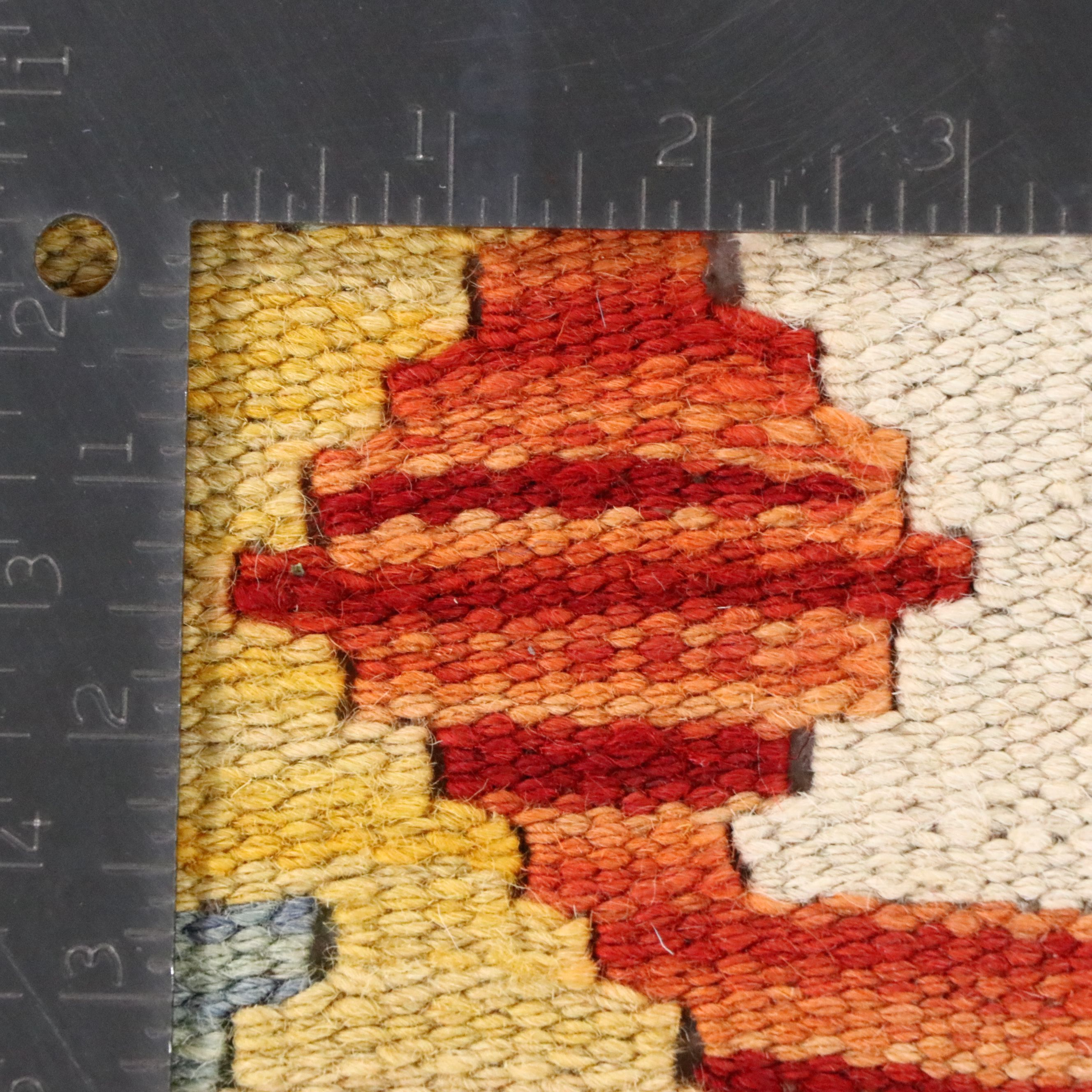 2'7 x 9'10 Handwoven Pakistani Kilim Carpet Runner